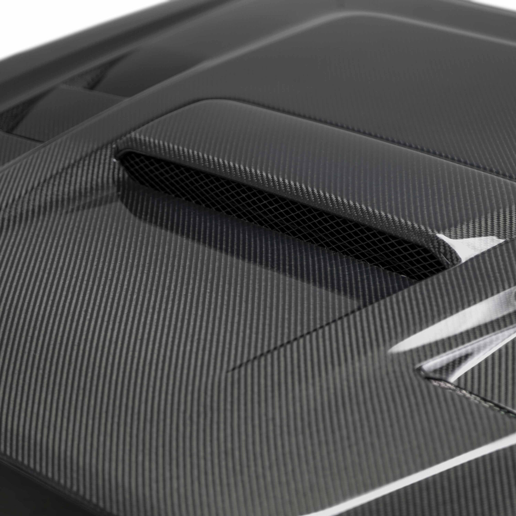 2016-2023 Toyota Tacoma TS Style Carbon Fiber Hood by Seibon