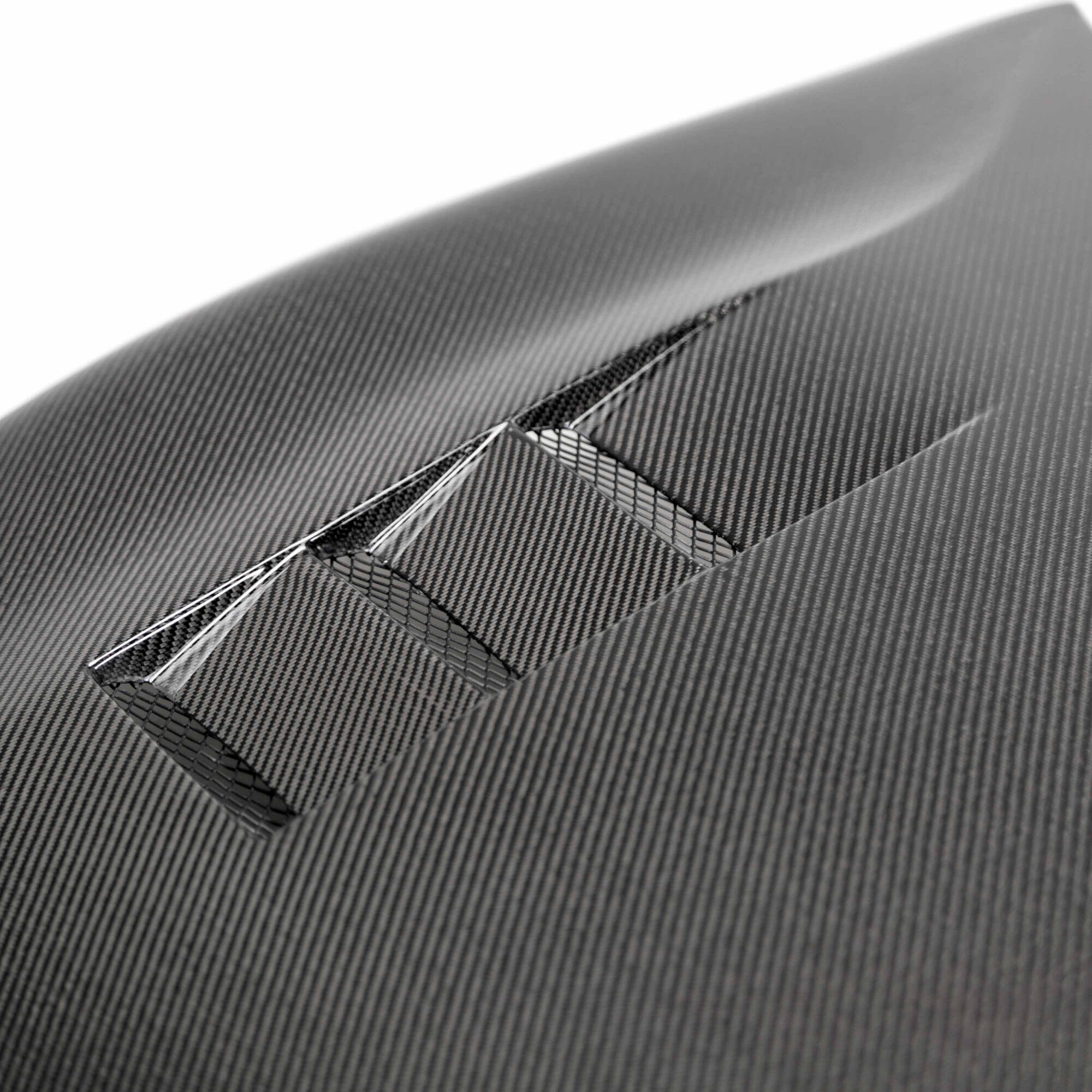 2019-2024 Toyota Corolla Hatchback TS Style Carbon Fiber Hood by Seibon