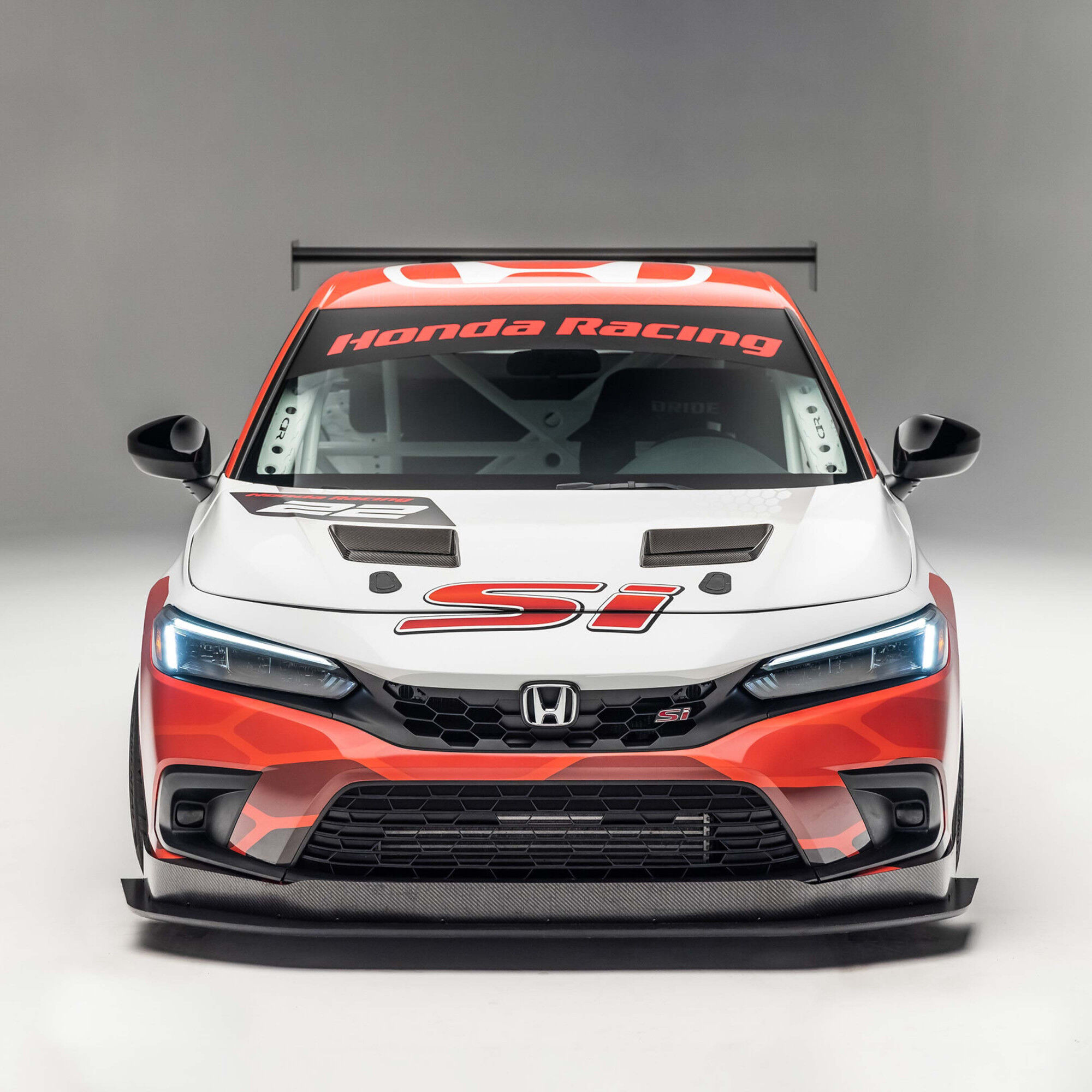 2022-2023 Honda Civic 4DR THRW Style Carbon Fiber Hood by Seibon