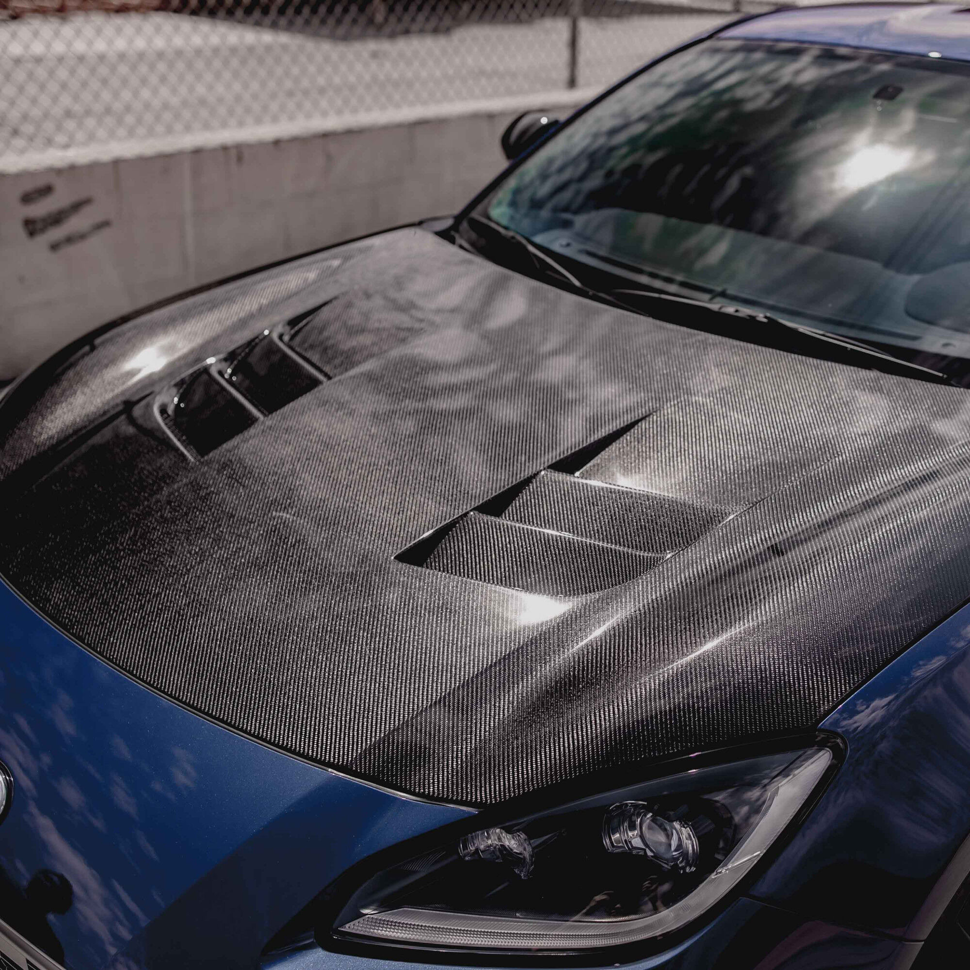 2022-2023 Toyota GR86 TS Style Carbon Fiber Hood by Seibon