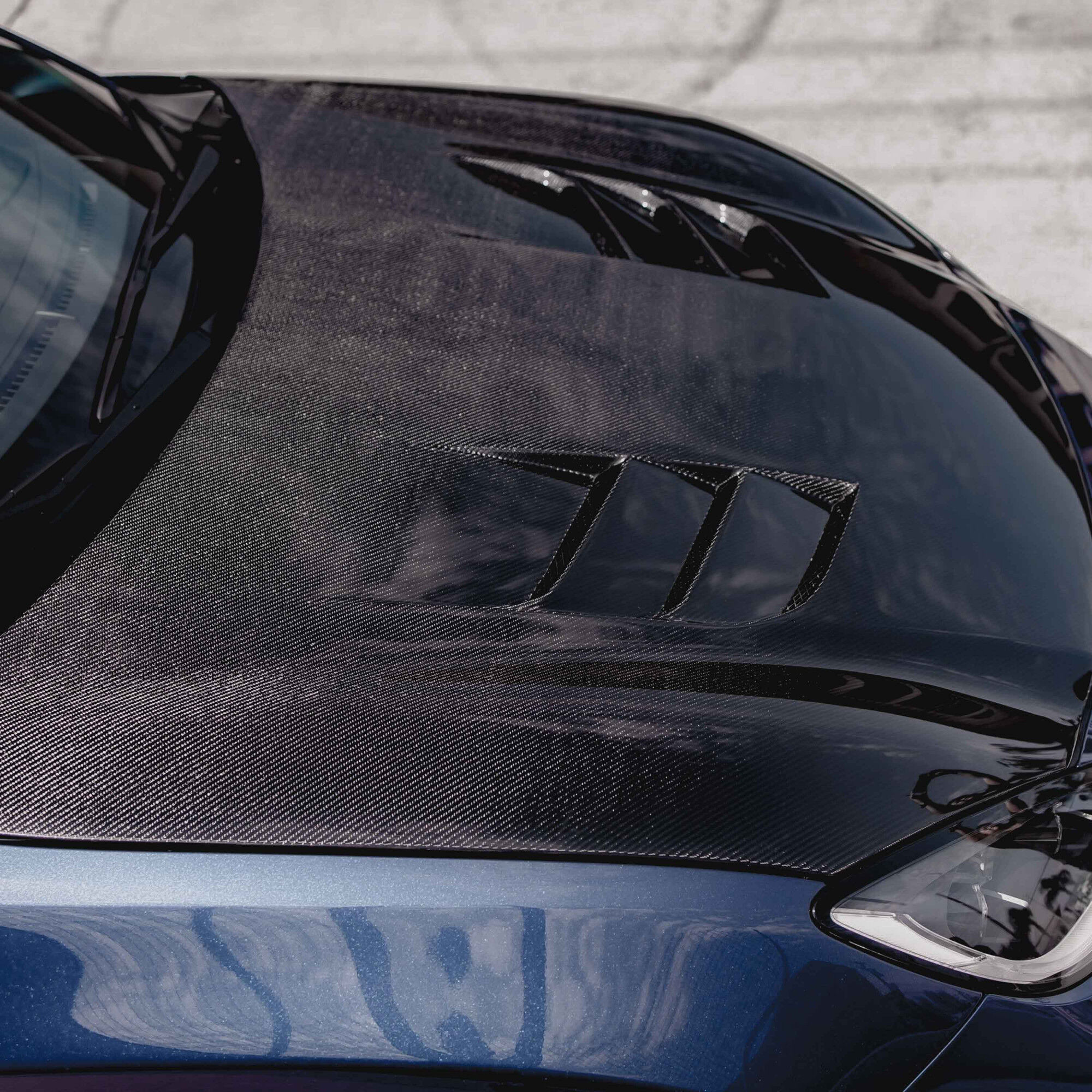 2022-2023 Toyota GR86 TS Style Carbon Fiber Hood by Seibon