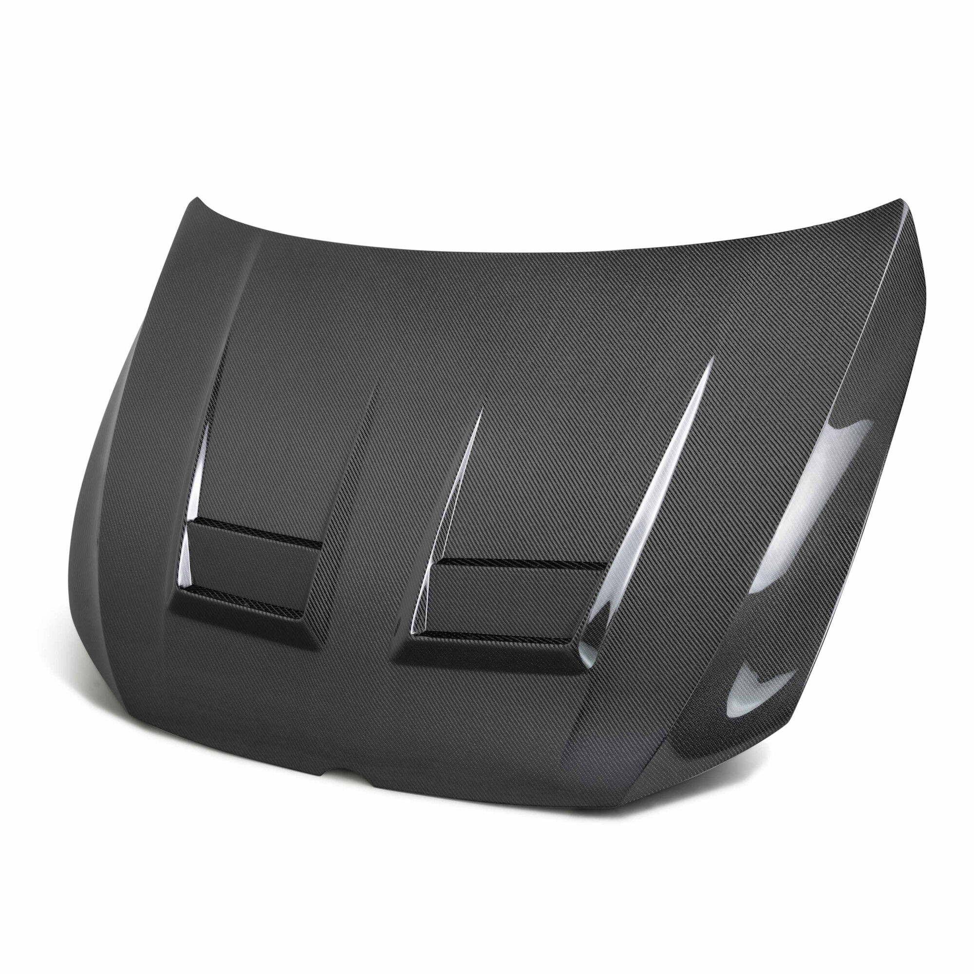 2022 Volkswagen GTI MK8 DV Style Carbon Fiber Hood by Seibon - HD22VWG8-DV