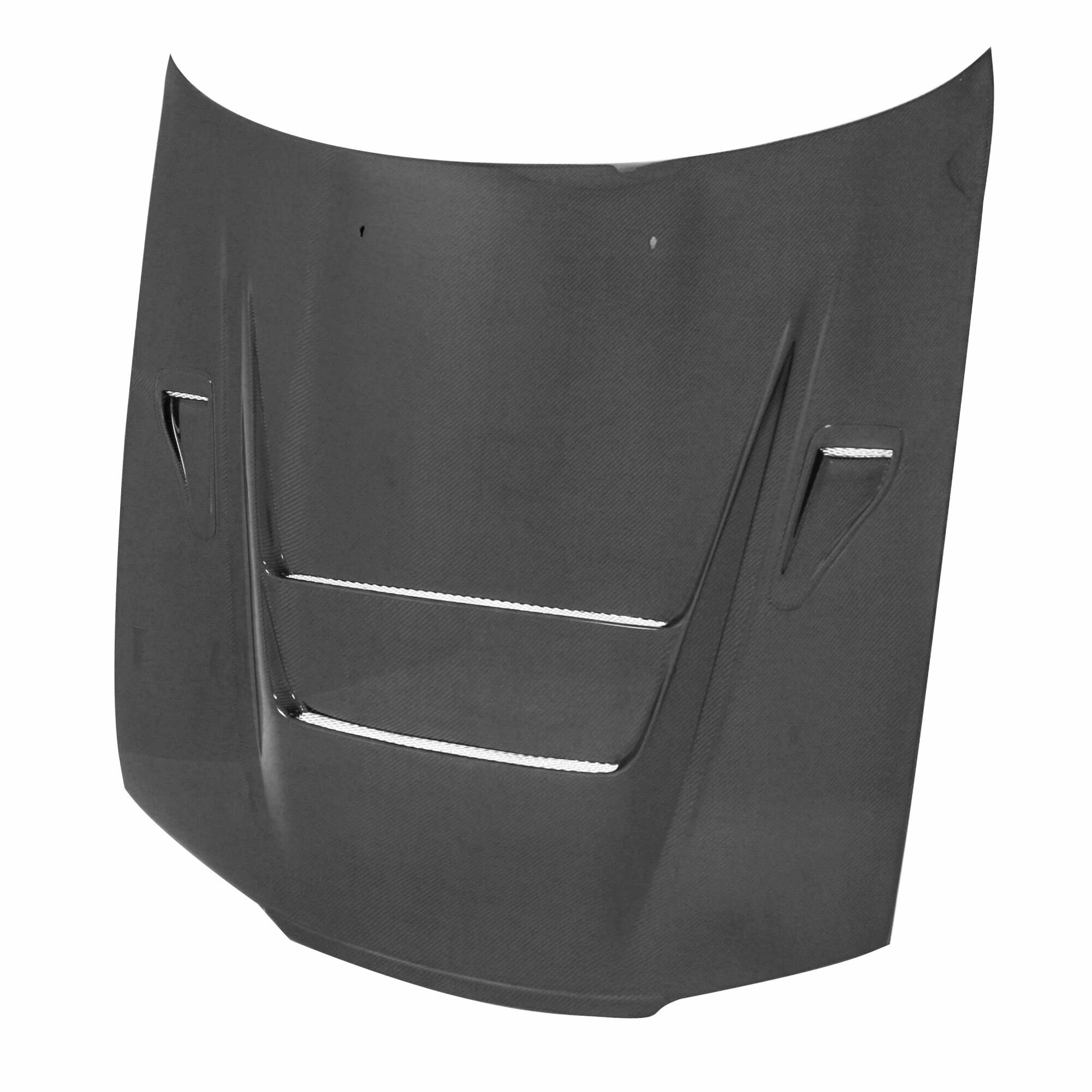 1990-1994 Nissan Skyline R32 DVII Style Carbon Fiber Hood by Seibon - HD9094NSR32-DVII