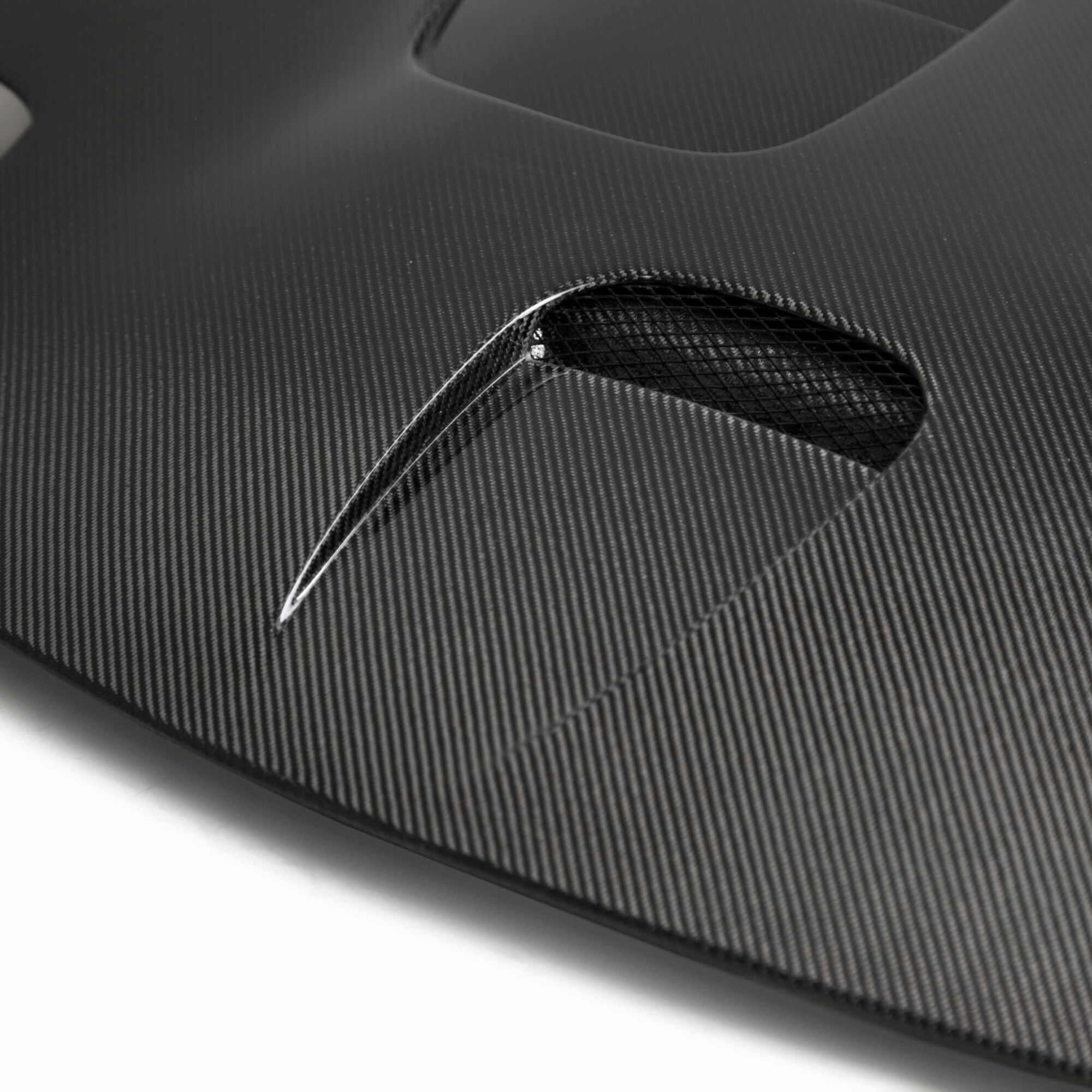1993-2002 Mazda RX-7 ST Style Carbon Fiber Hood by Seibon