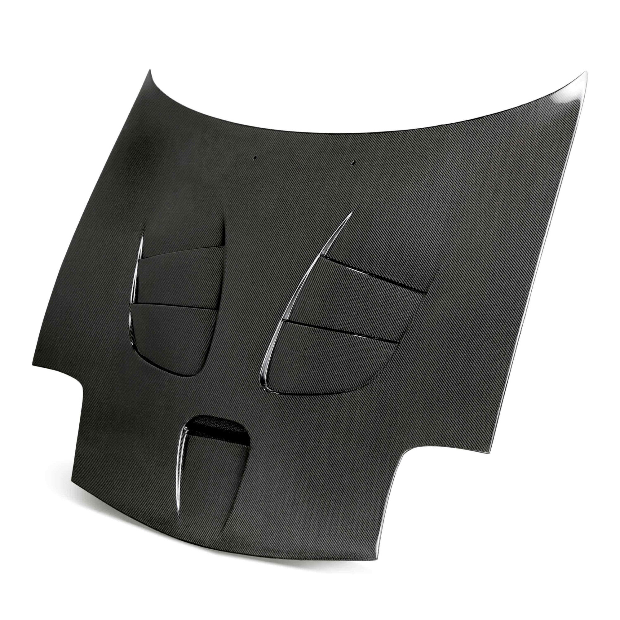 1993-2002 Mazda RX-7 ST Style Carbon Fiber Hood by Seibon - HD9396MZRX7-ST