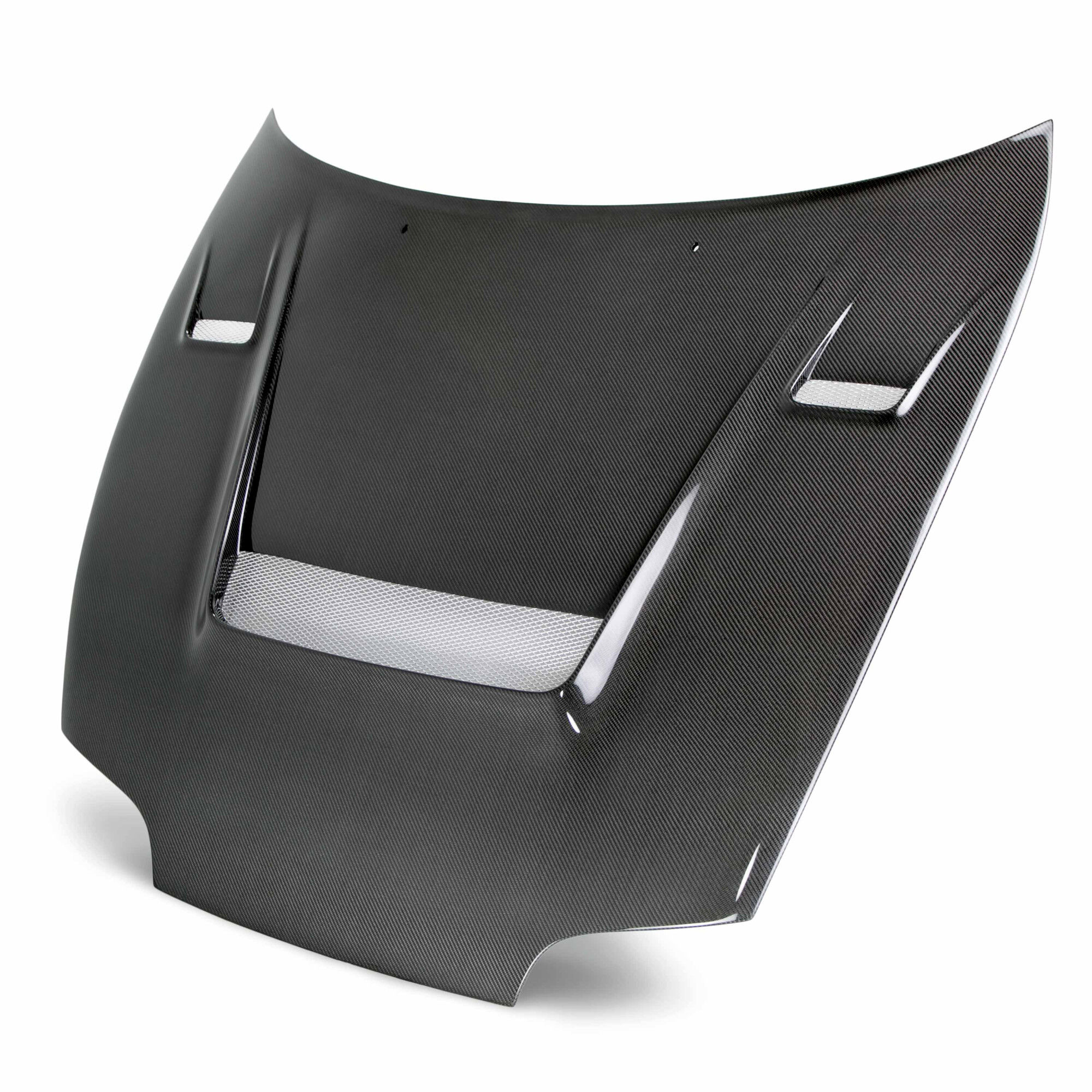 1993-1998 Toyota Supra KB Style Carbon Fiber Hood by Seibon - HD9398TYSUP-KB