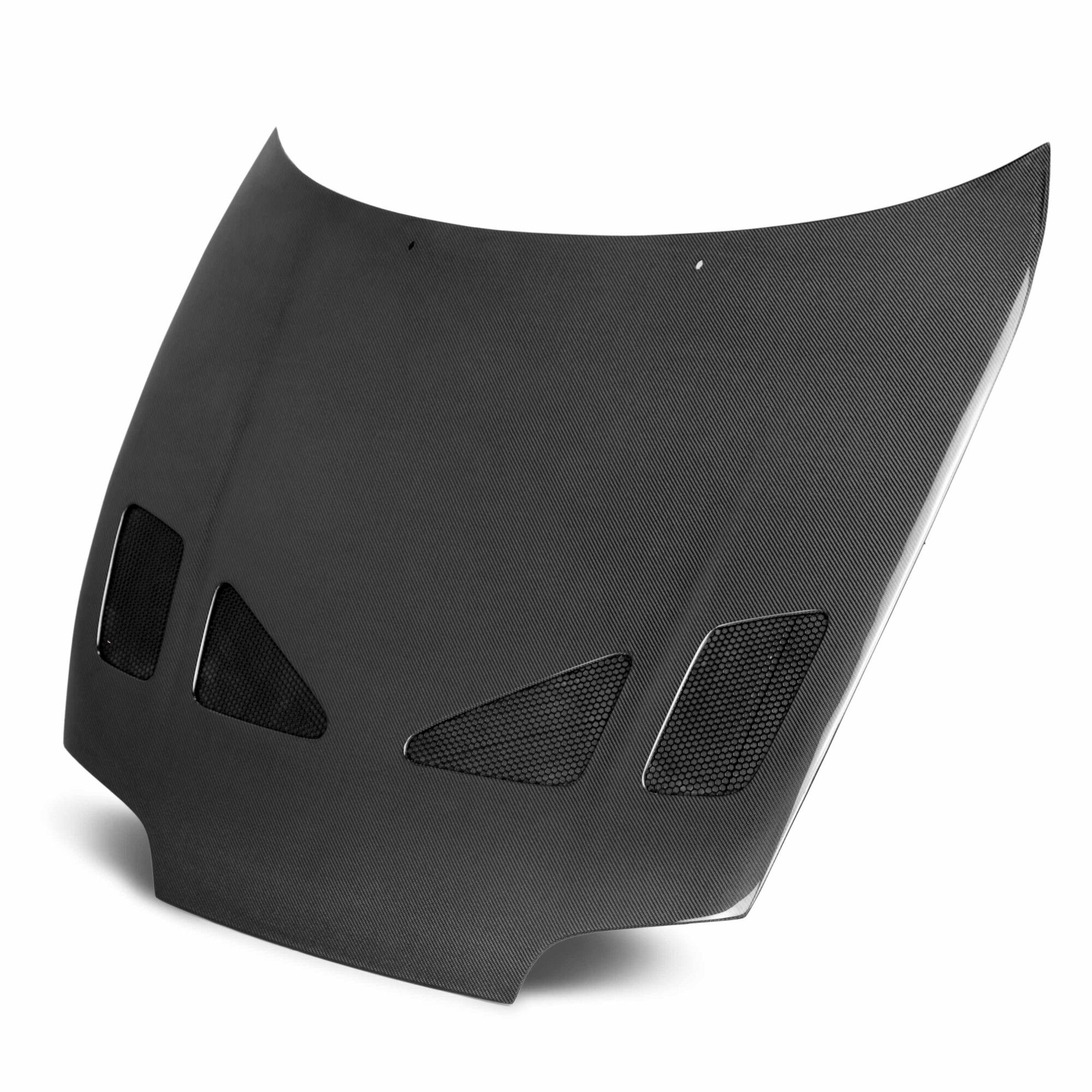 1993-1998 Toyota Supra TR Style Carbon Fiber Hood by Seibon - HD9398TYSUP-TR