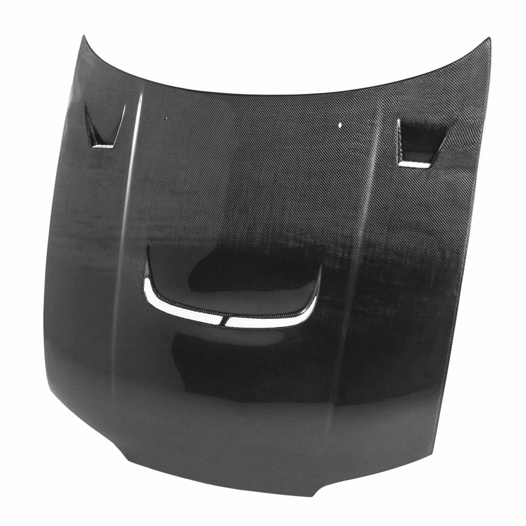 1995-1996 Nissan Skyline GT-R R33 JU Style Carbon Fiber Hood by Seibon - HD9596NSR33-JU