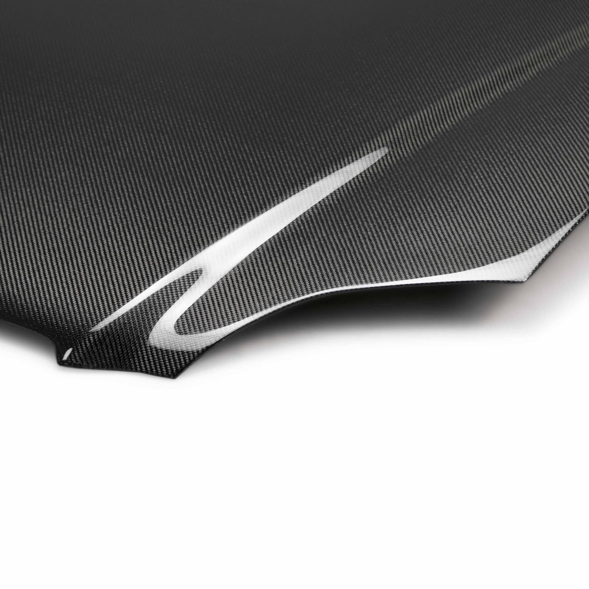 1996-1998 Honda Civic OEM Style Carbon Fiber Hood by Seibon