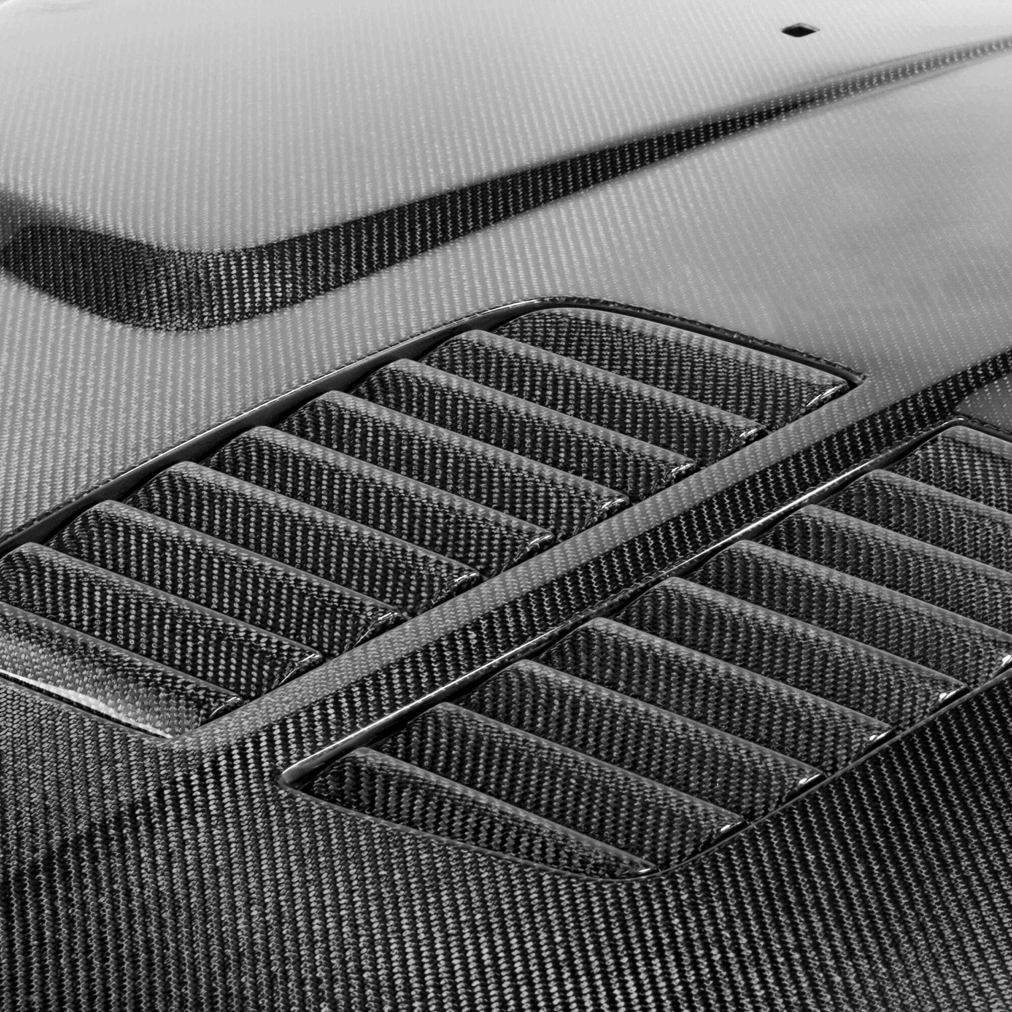1997-2003 BMW 5-Series E39 GTR Style Carbon Fiber Hood by Seibon