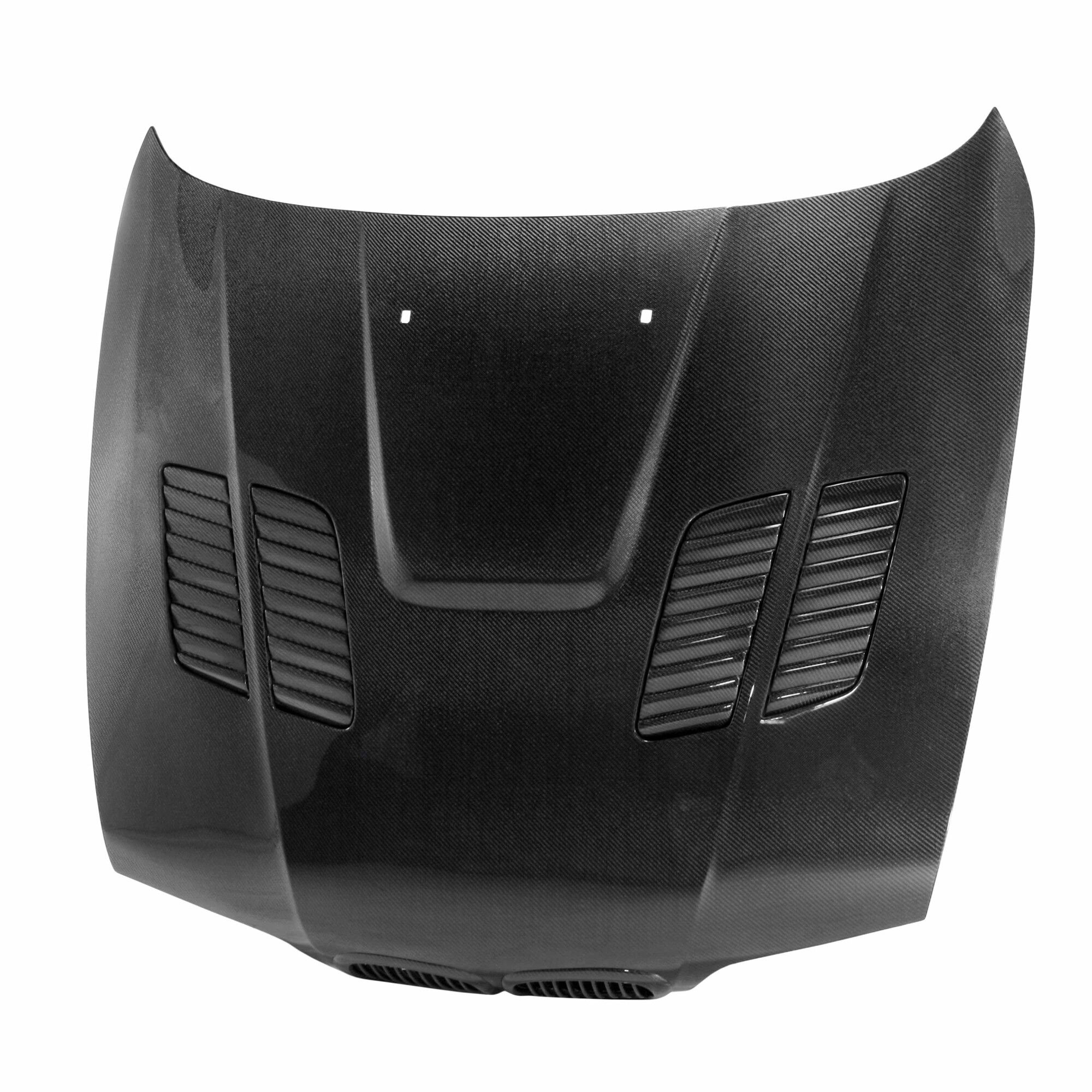 1997-2003 BMW 5-Series E39 GTR Style Carbon Fiber Hood by Seibon - HD9703BMWE39-GTR