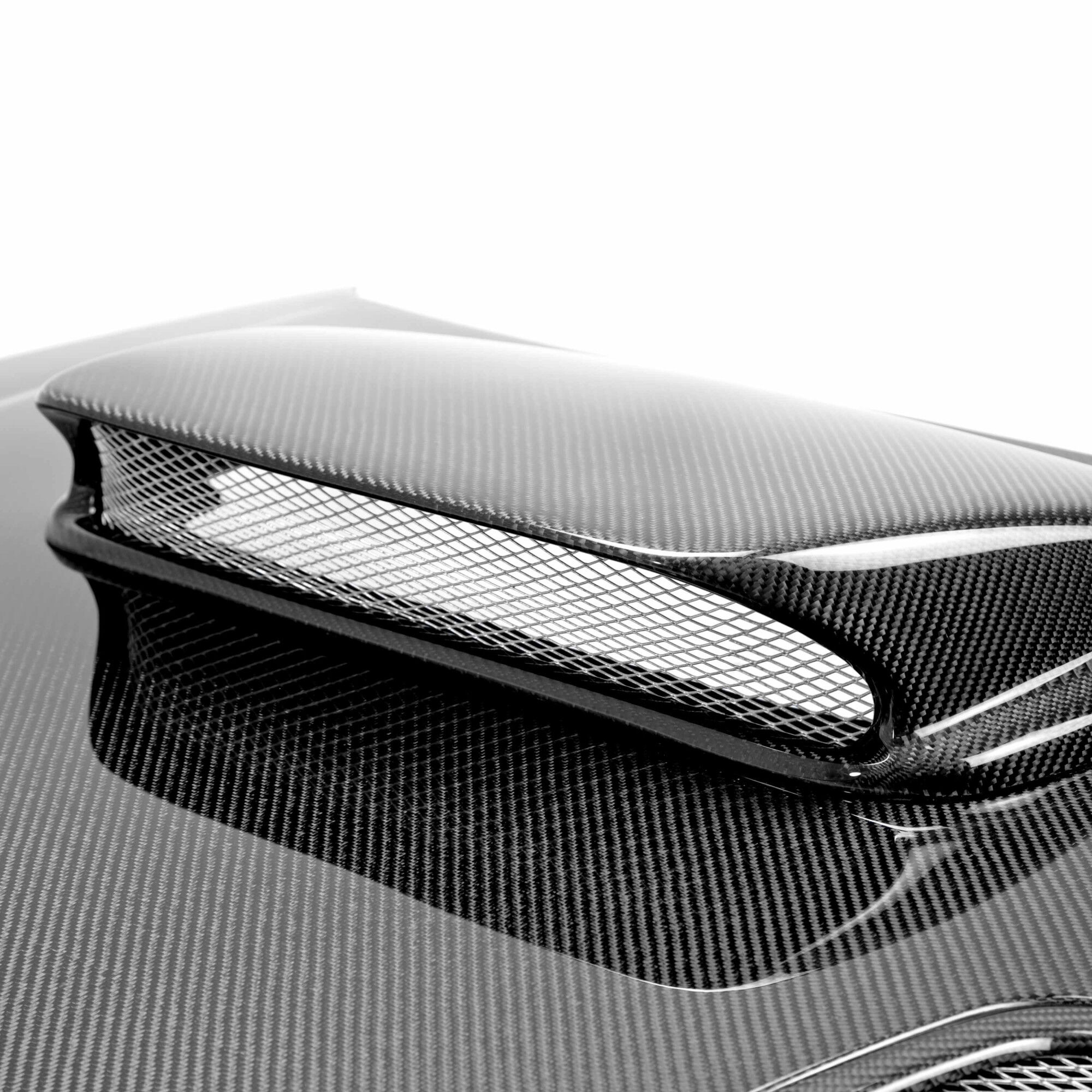 1998-2001 Subaru Impreza OEM Style Carbon Fiber Hood by Seibon