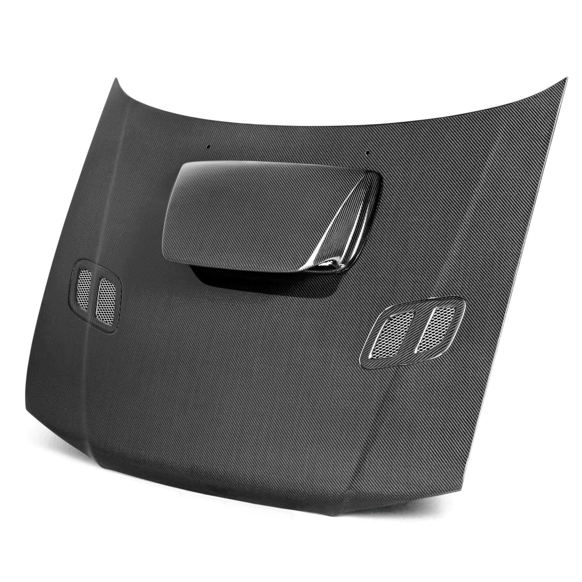 1998-2001 Subaru Impreza OEM Style Carbon Fiber Hood by Seibon - HD9801SBIMP-OE