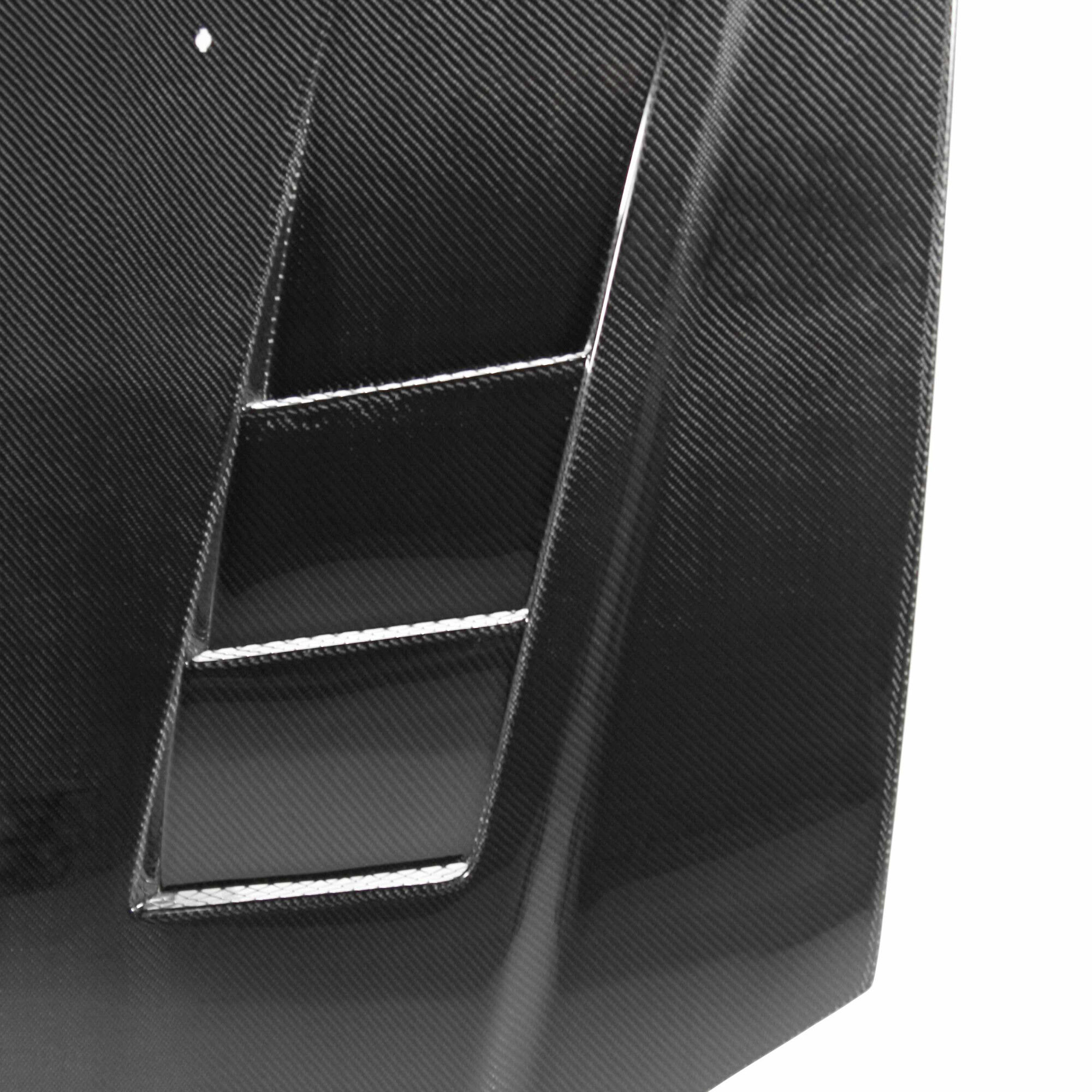 1999-2000 Honda Civic TS Style Carbon Fiber Hood by Seibon