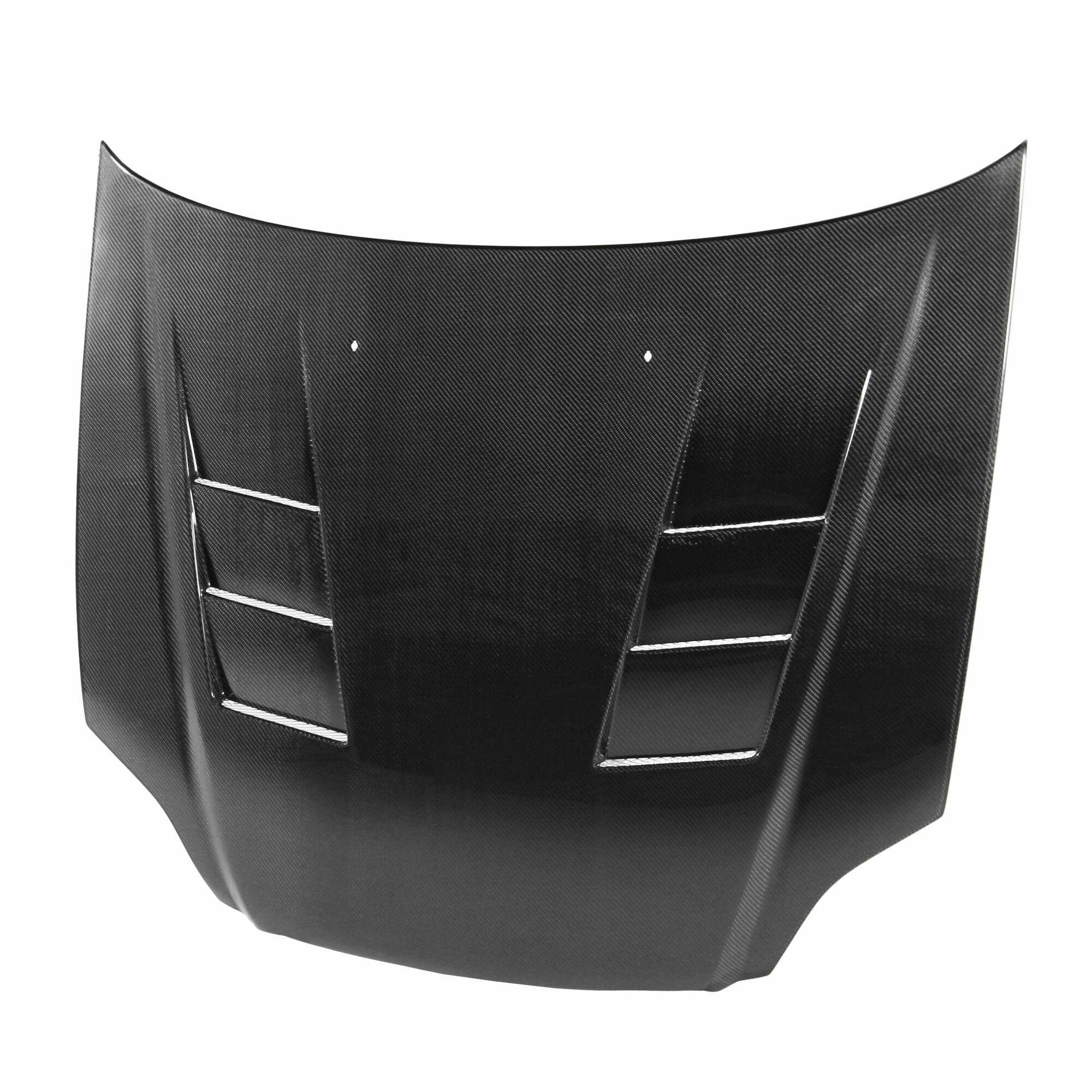 1999-2000 Honda Civic TS Style Carbon Fiber Hood by Seibon - HD9900HDCV-TS