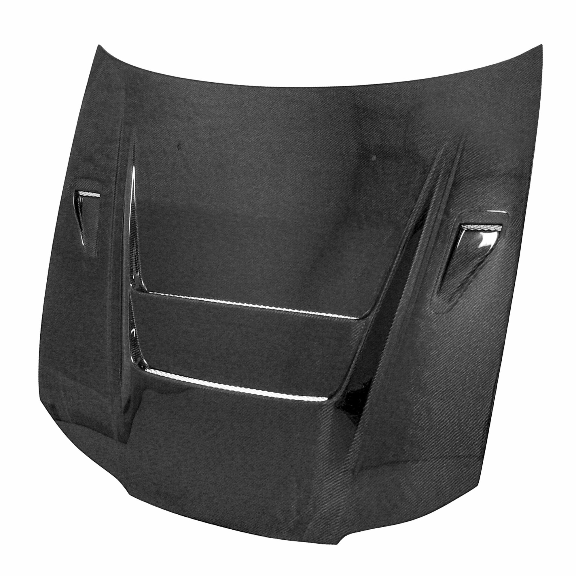 1999-2001 Nissan Silvia S15 DVII Style Carbon Fiber Hood by Seibon - HD9901NSS15-DVII