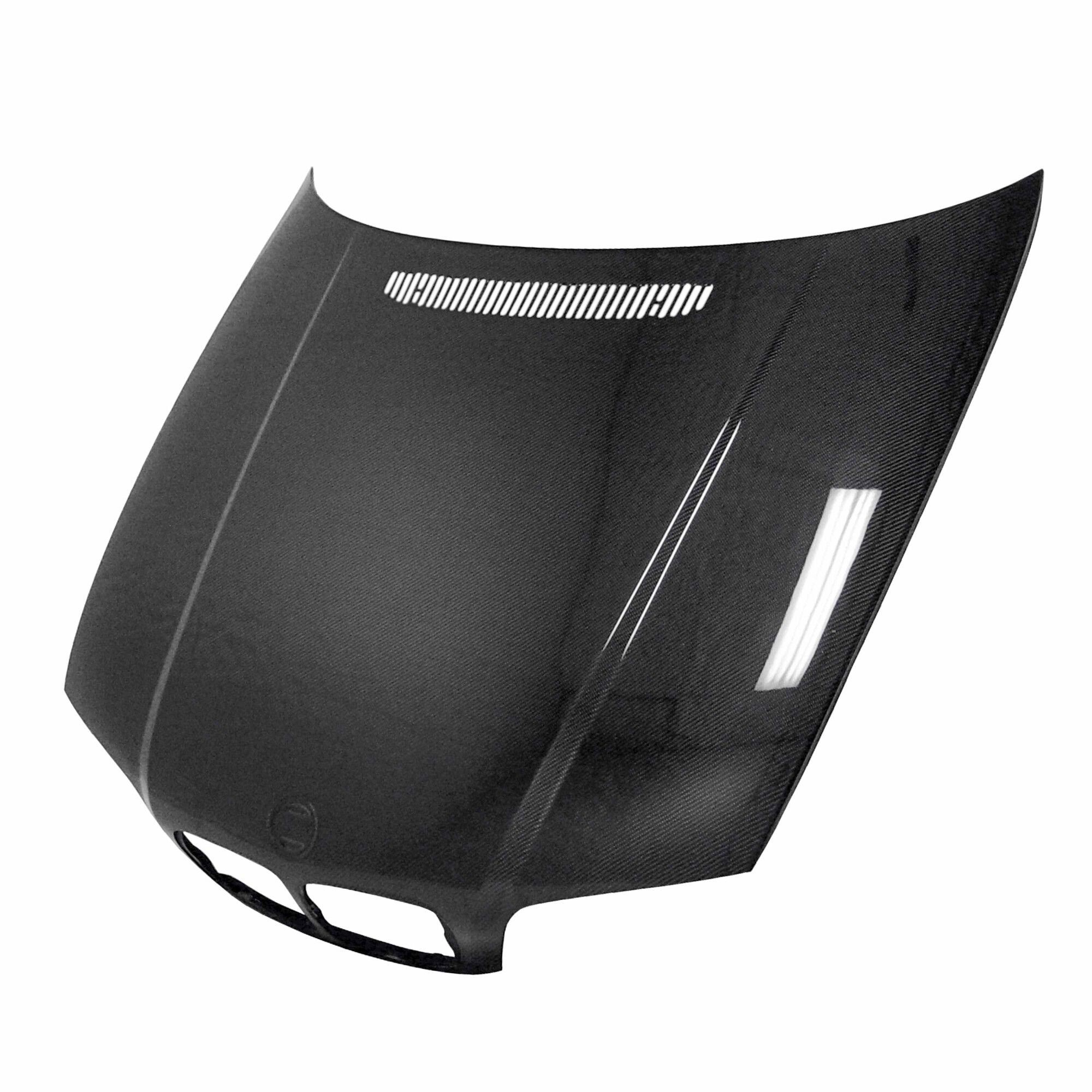 2000-2003 BMW 3-Series E46 2DR OEM Style Carbon Fiber Hood by Seibon - HD9902BMWE462D-OE