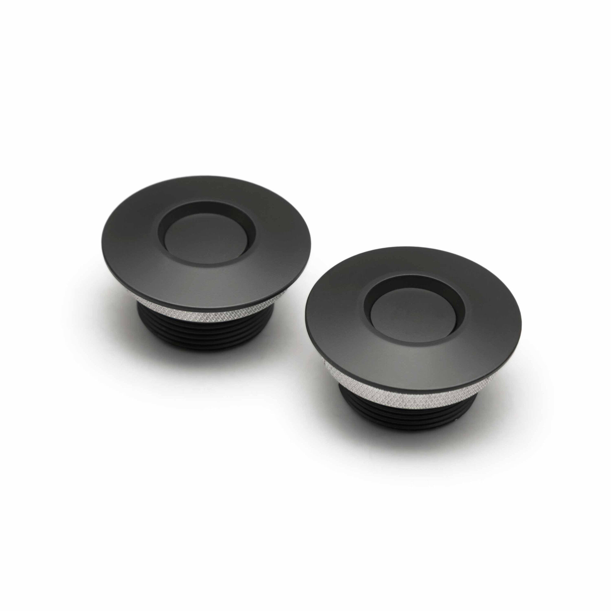 Universal Quik-Latch QL38 Low Profile Hood Pin Kit - Black (1.75 inch DIA) - no lock by Seibon