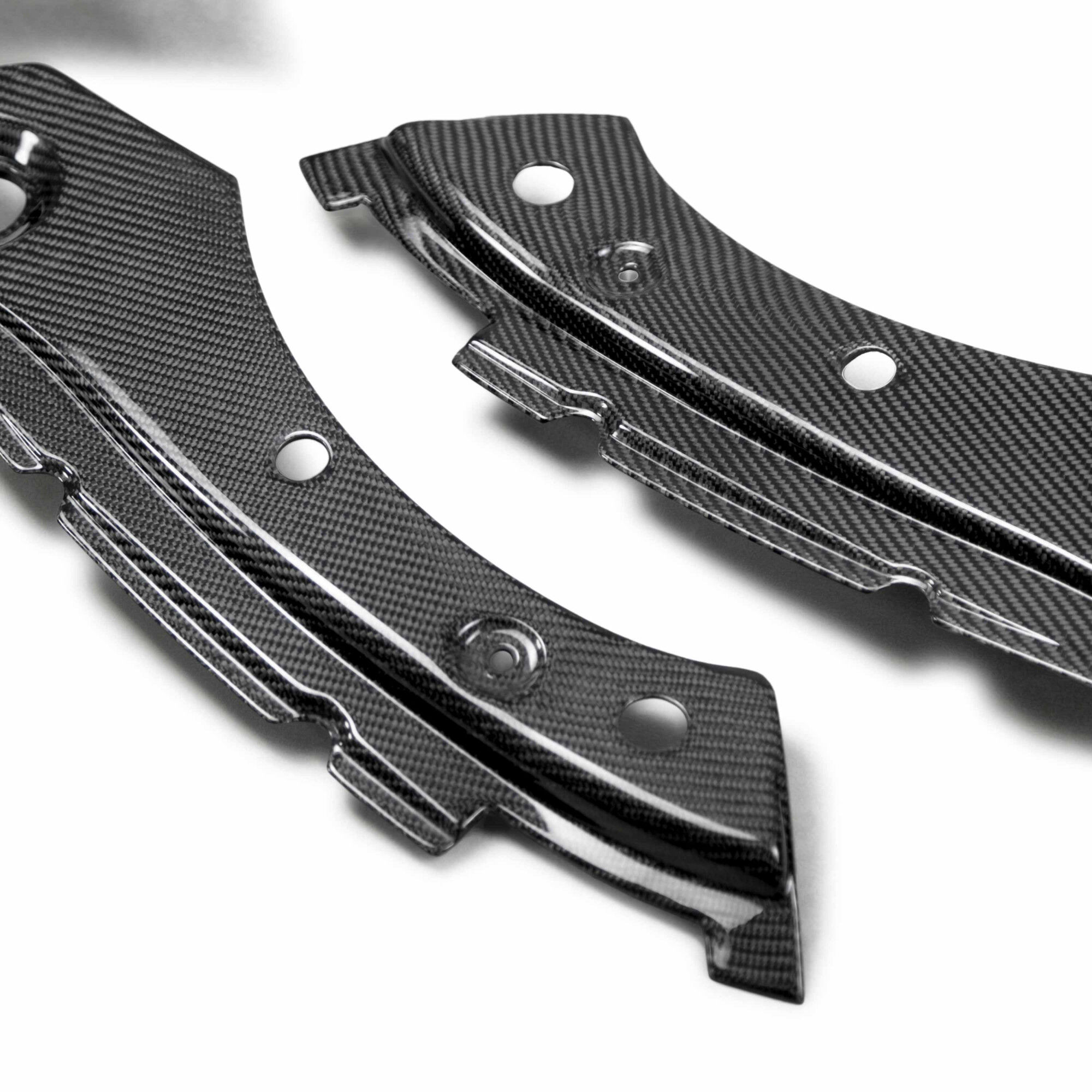 2017-2021 Honda Civic Type-R Carbon Fiber under Hood inner wing Trim by Seibon