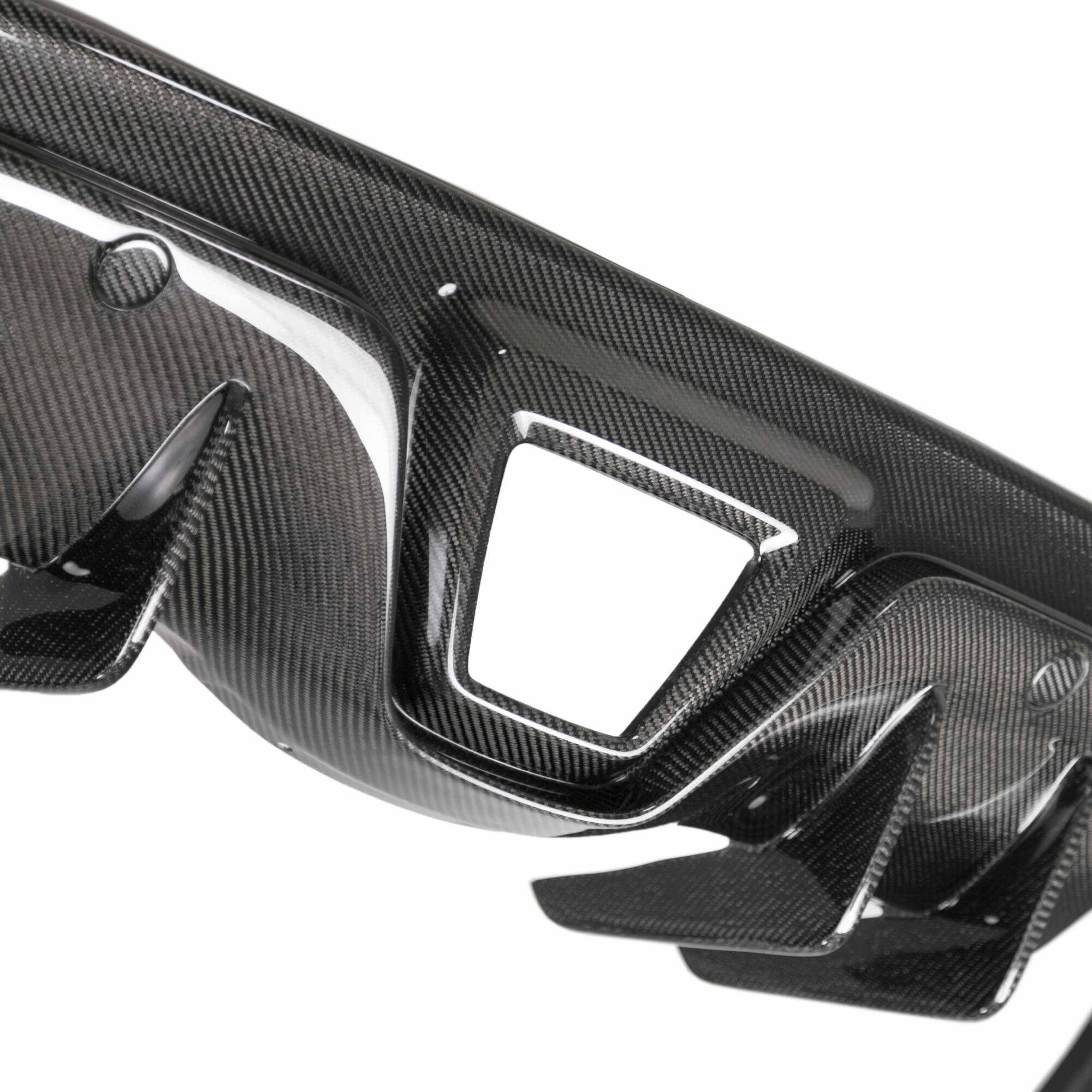 2020-2024 Toyota GR Supra MB Style Carbon Fiber Rear Diffuser by Seibon