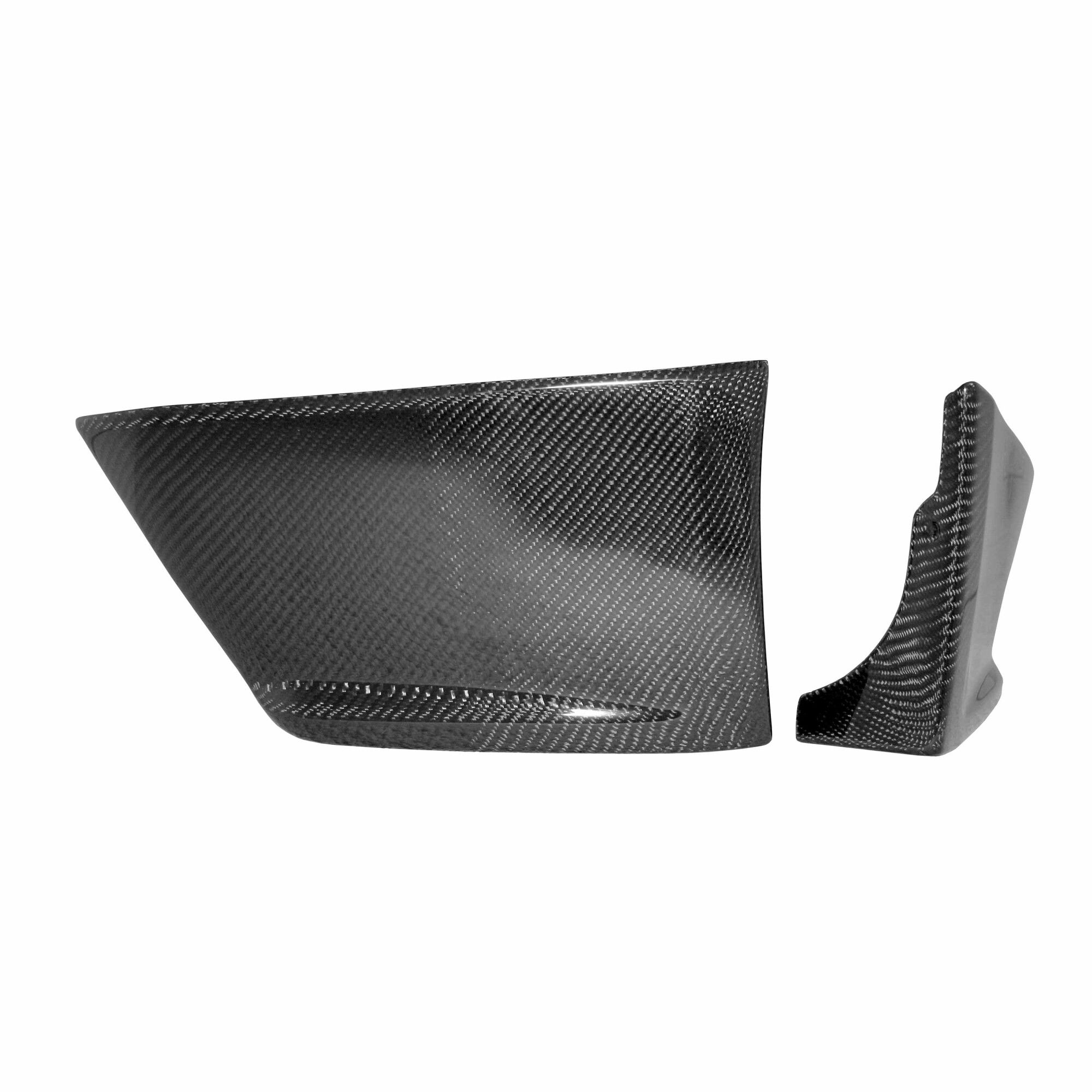 2008-2015 Mitsubishi Lancer EVO X OEM Style Carbon Fiber Rear Lip by Seibon