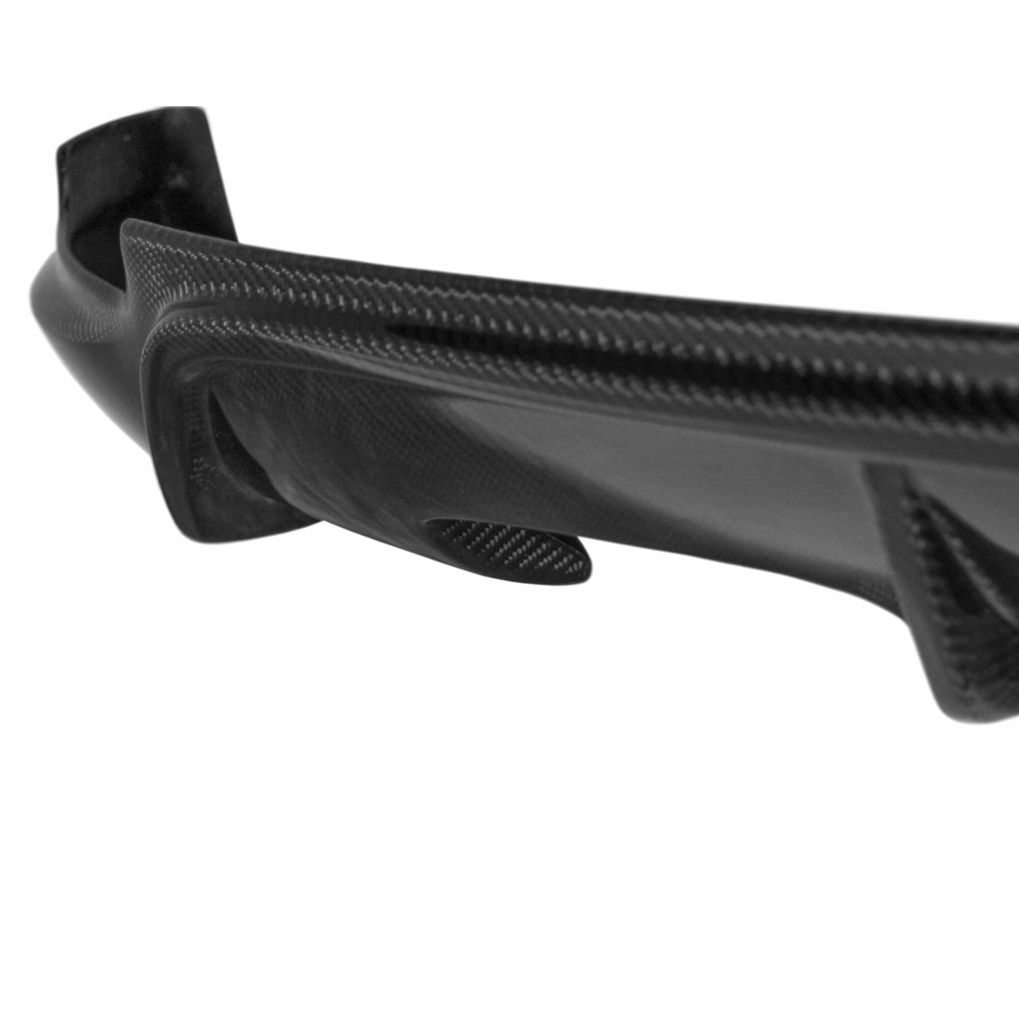 2010-2014 Volkswagen Golf R TT Style Carbon Fiber Rear Lip by Seibon