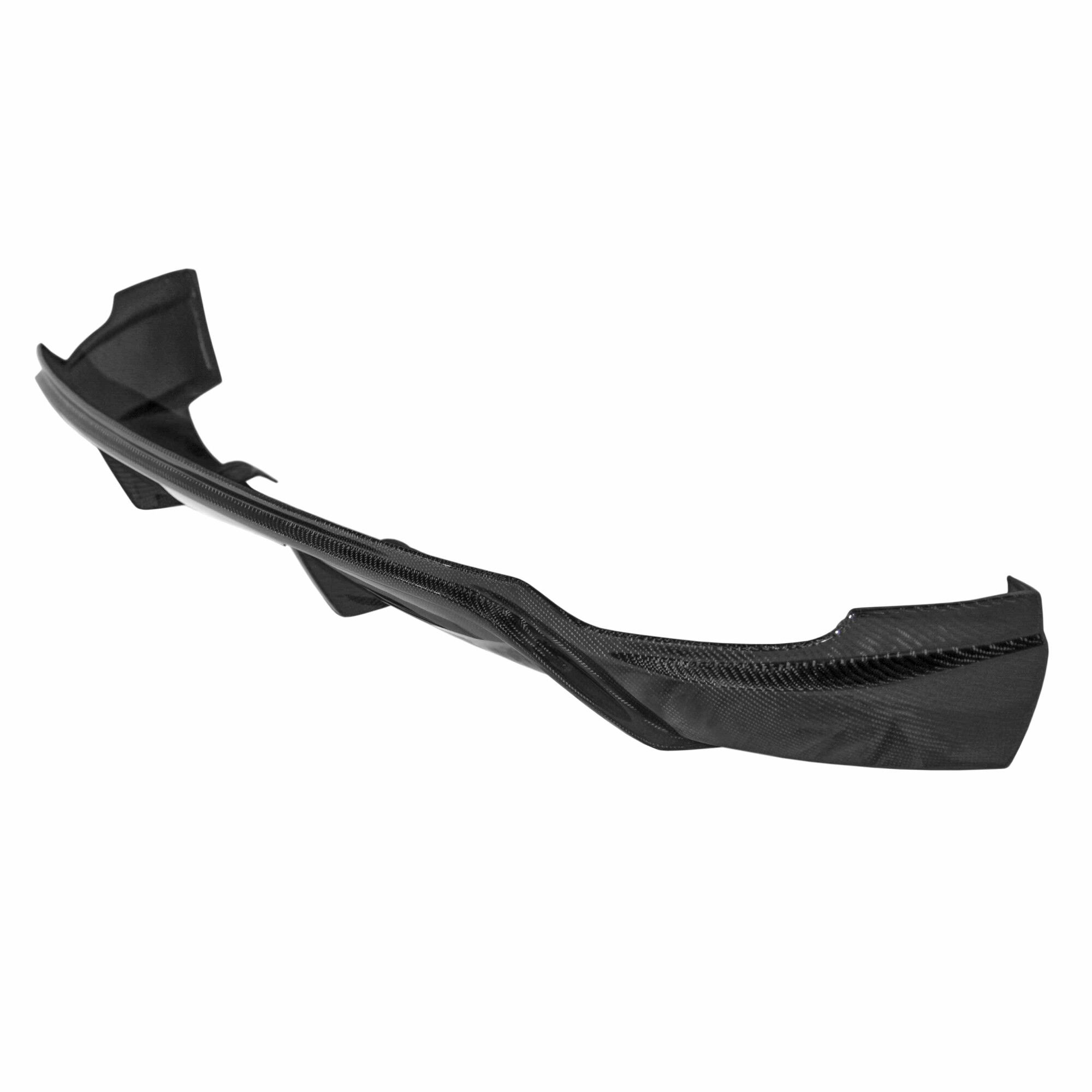 2010-2014 Volkswagen Golf R TT Style Carbon Fiber Rear Lip by Seibon - RL1011VWG6-TT