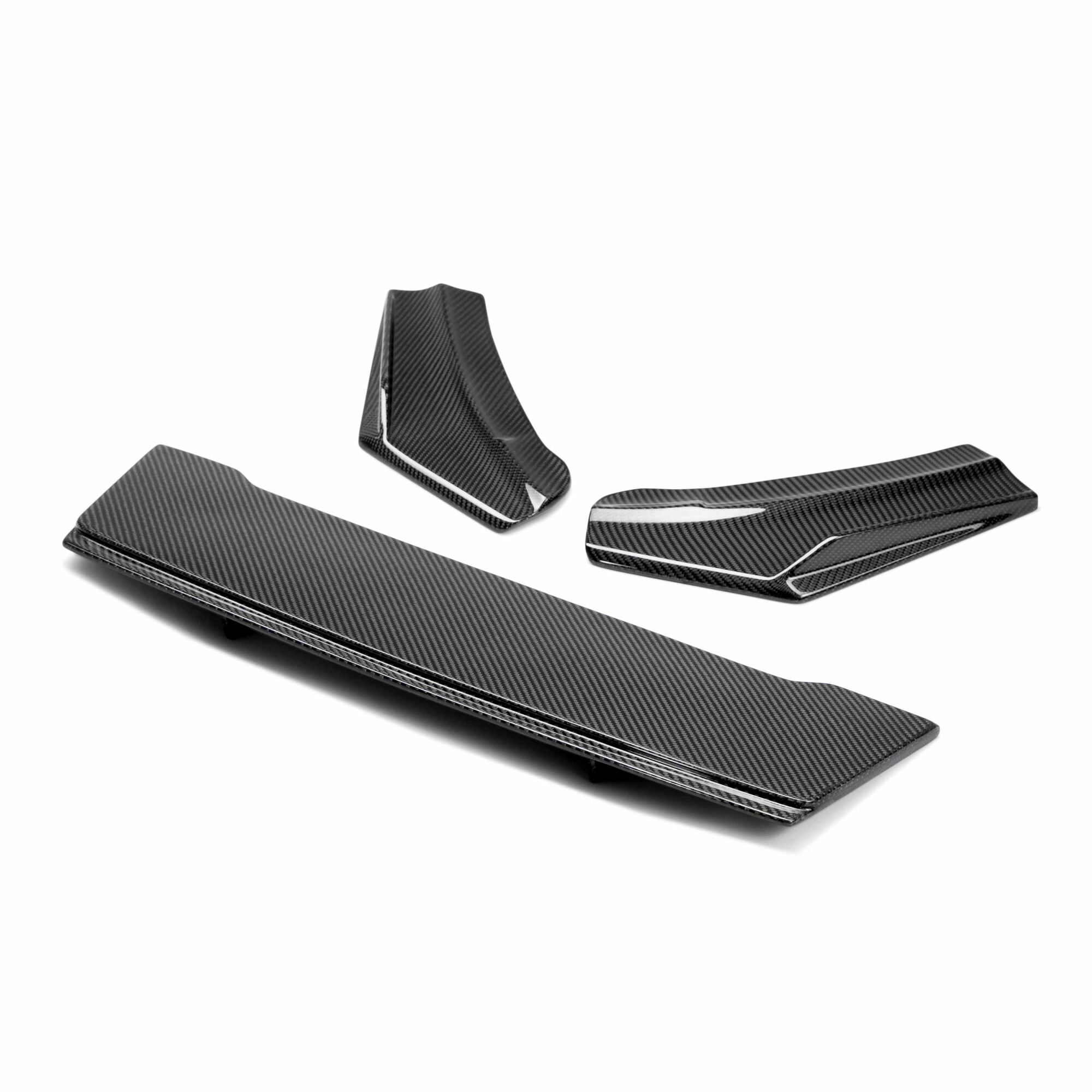 2016-2018 Ford Focus RS SA Style Carbon Fiber Rear Lip by Seibon - RL16FDFO-SA