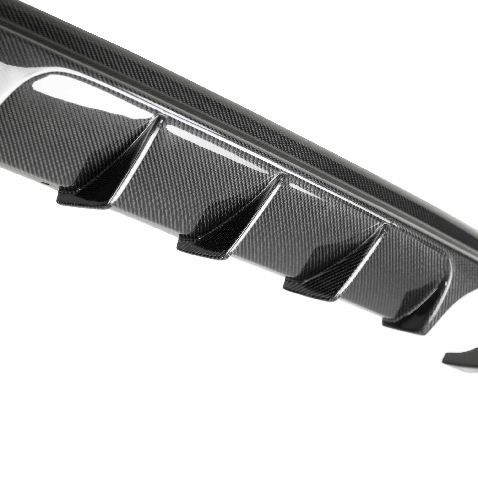 2017-2022 Infiniti Q60 TB Style Carbon Fiber Rear Lip by Seibon