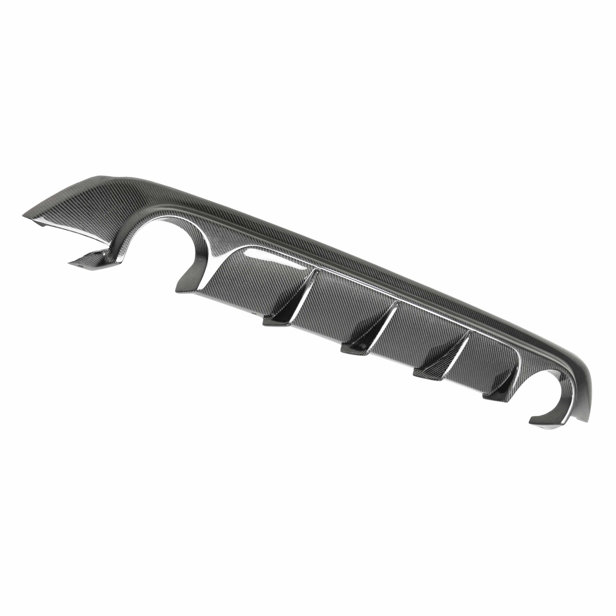 2017-2022 Infiniti Q60 TB Style Carbon Fiber Rear Lip by Seibon - RL17INFQ60-TB