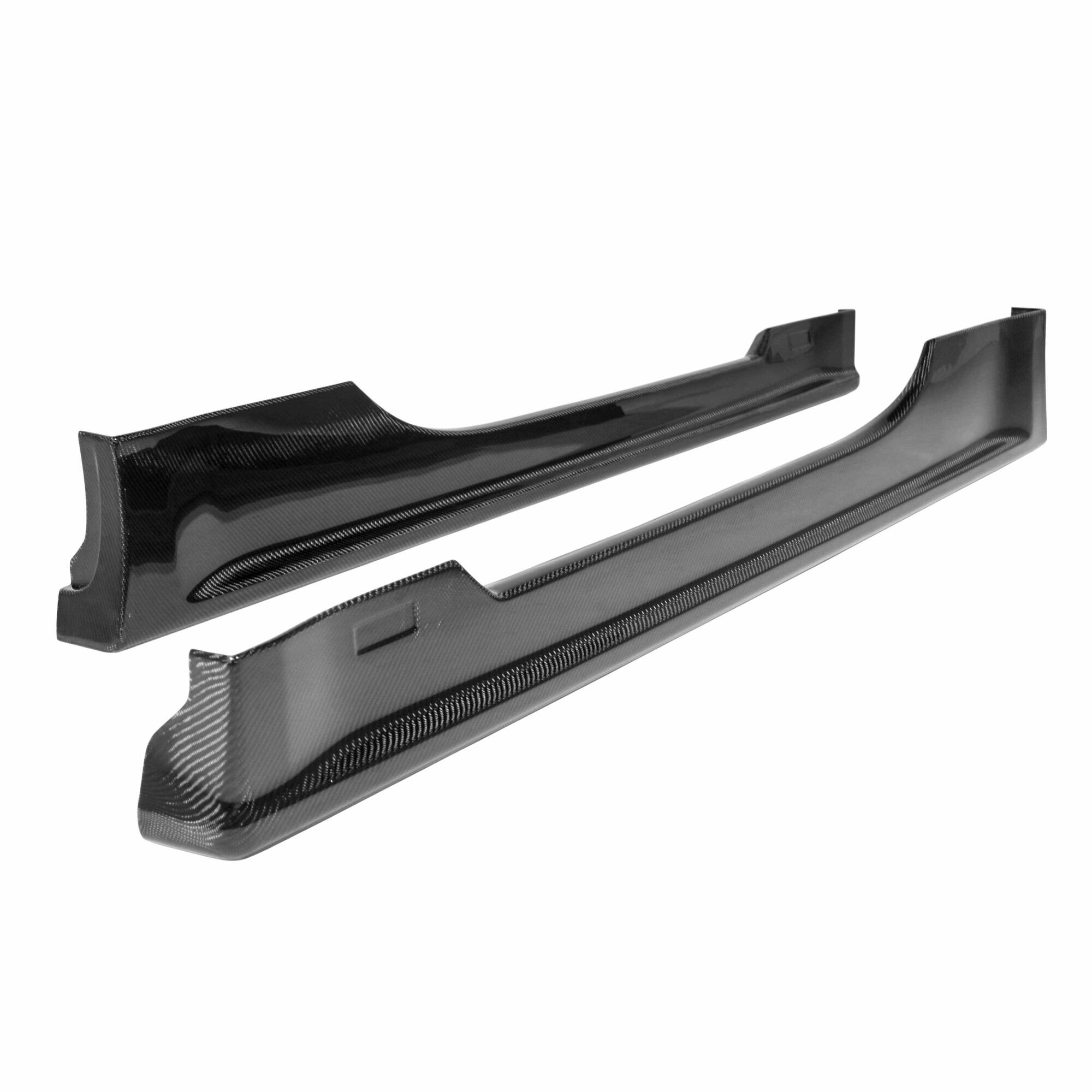 2003-2008 Nissan 350z TT Style Carbon Fiber Side Skirts by Seibon - SS0205NS350-TT