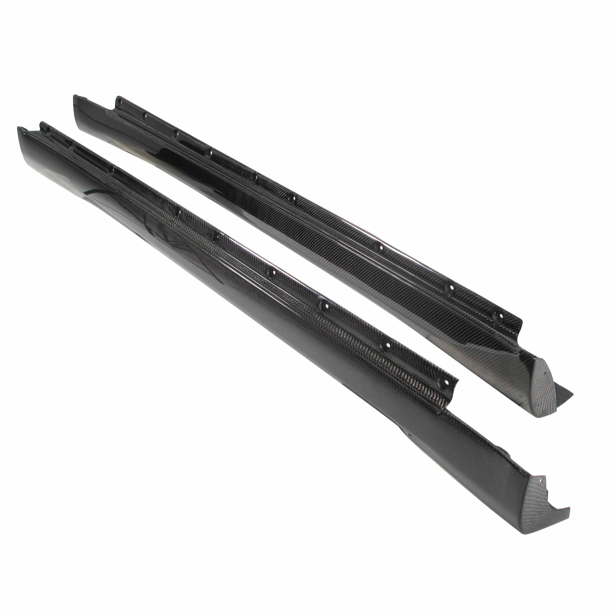 2003-2007 Infiniti G35 4DR TW Style Carbon Fiber Side Skirts by Seibon - SS0305INFG354D-TW