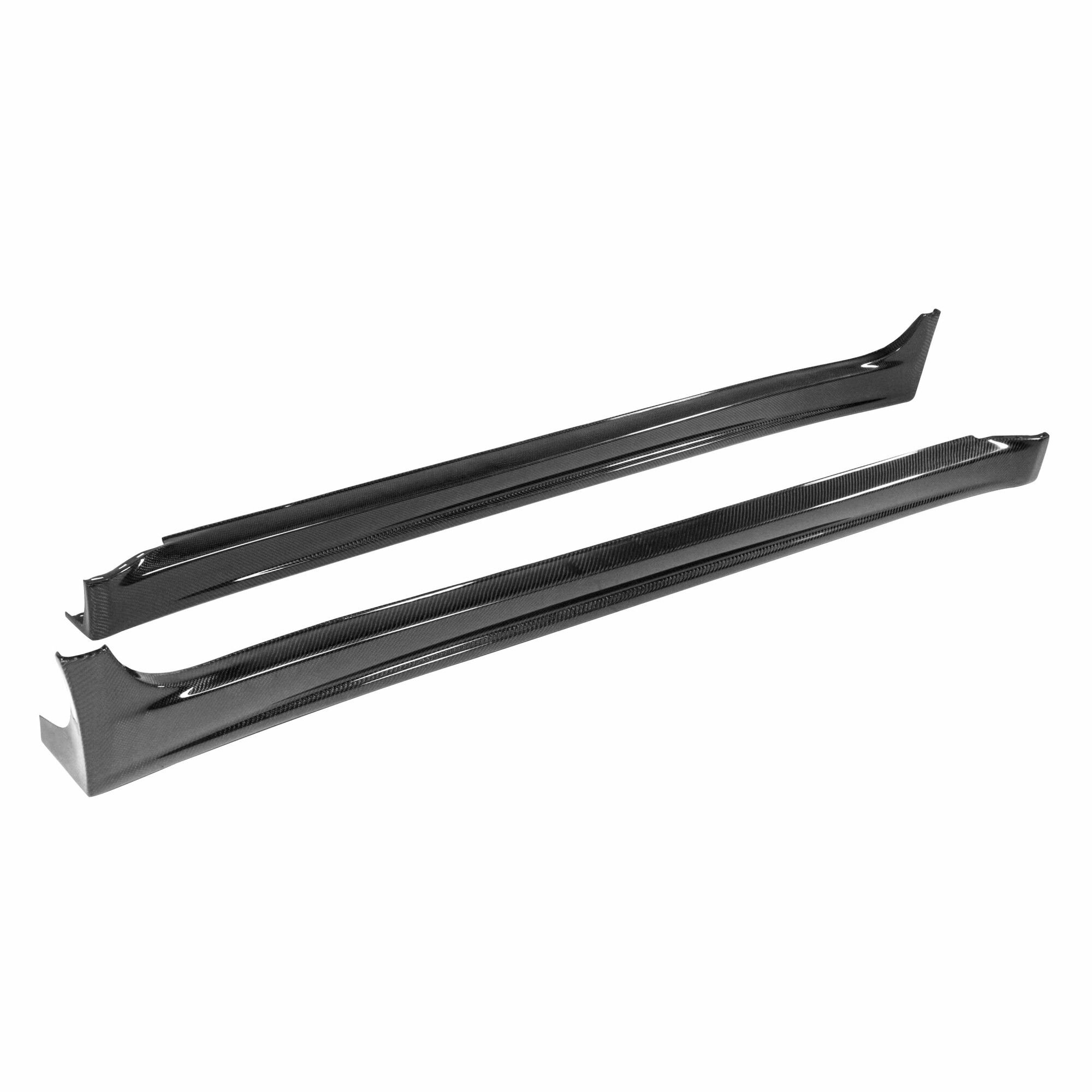 2008-2015 Mitsubishi Lancer EVO X VR Style Carbon Fiber Side Skirts by Seibon - SS0809MITEVOX-VR