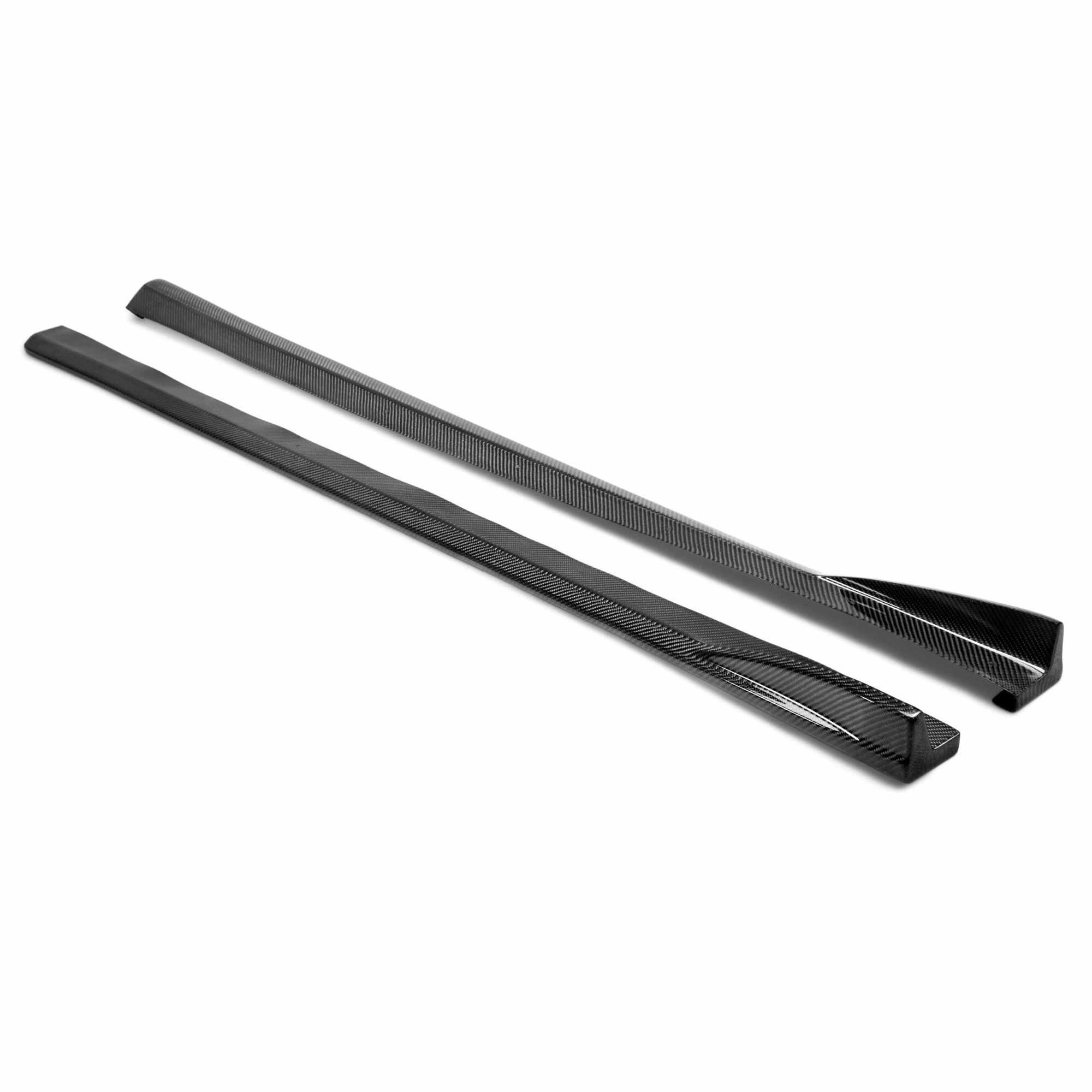 2008-2014 Subaru Impreza WRX/STI CS Style Carbon Fiber Side Skirts by Seibon - SS0809SBIMPSTI-CS