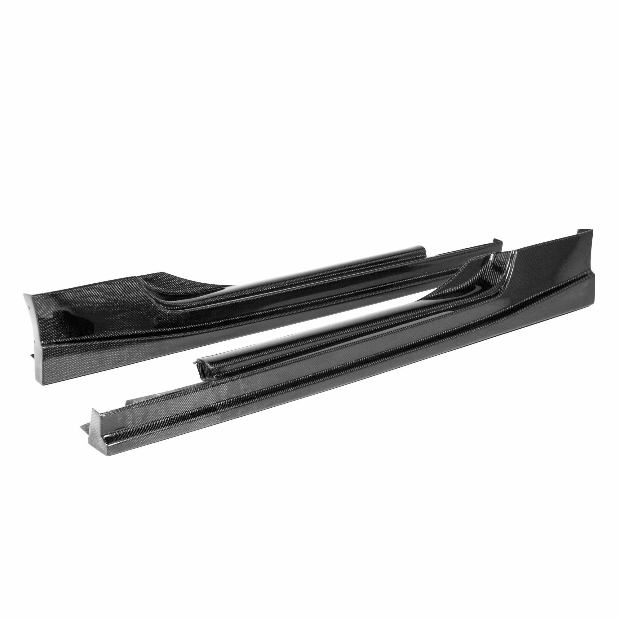 2009-2020 Nissan 370z NS Style Carbon Fiber Side Skirts by Seibon - SS0910NS370-NS