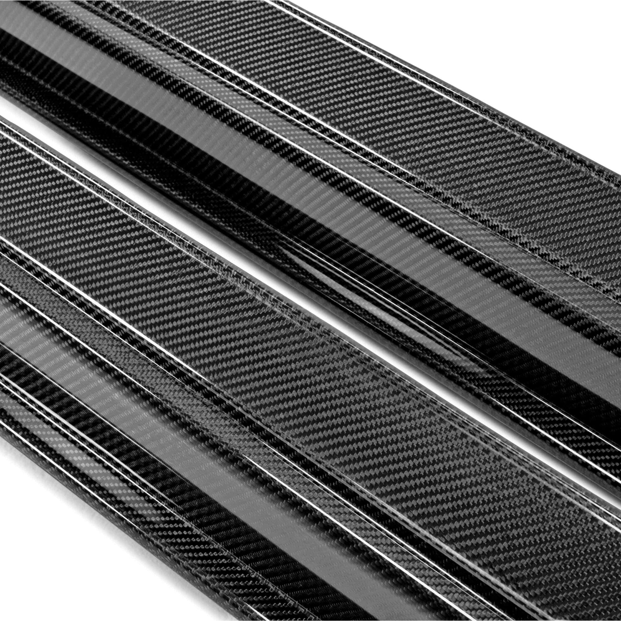 2009-2016 Nissan GTR SS Style Carbon Fiber Side Skirts by Seibon