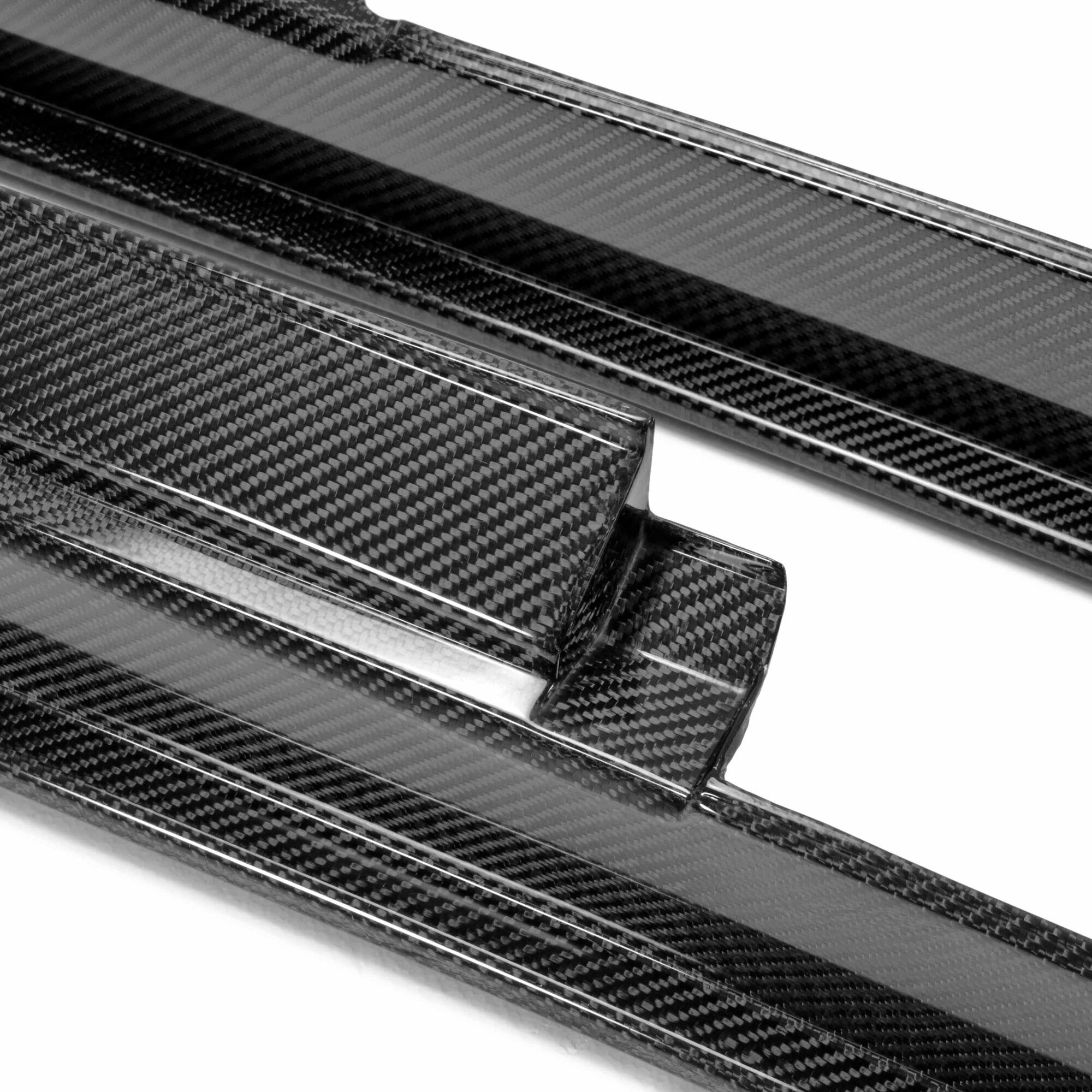 2009-2016 Nissan GTR SS Style Carbon Fiber Side Skirts by Seibon