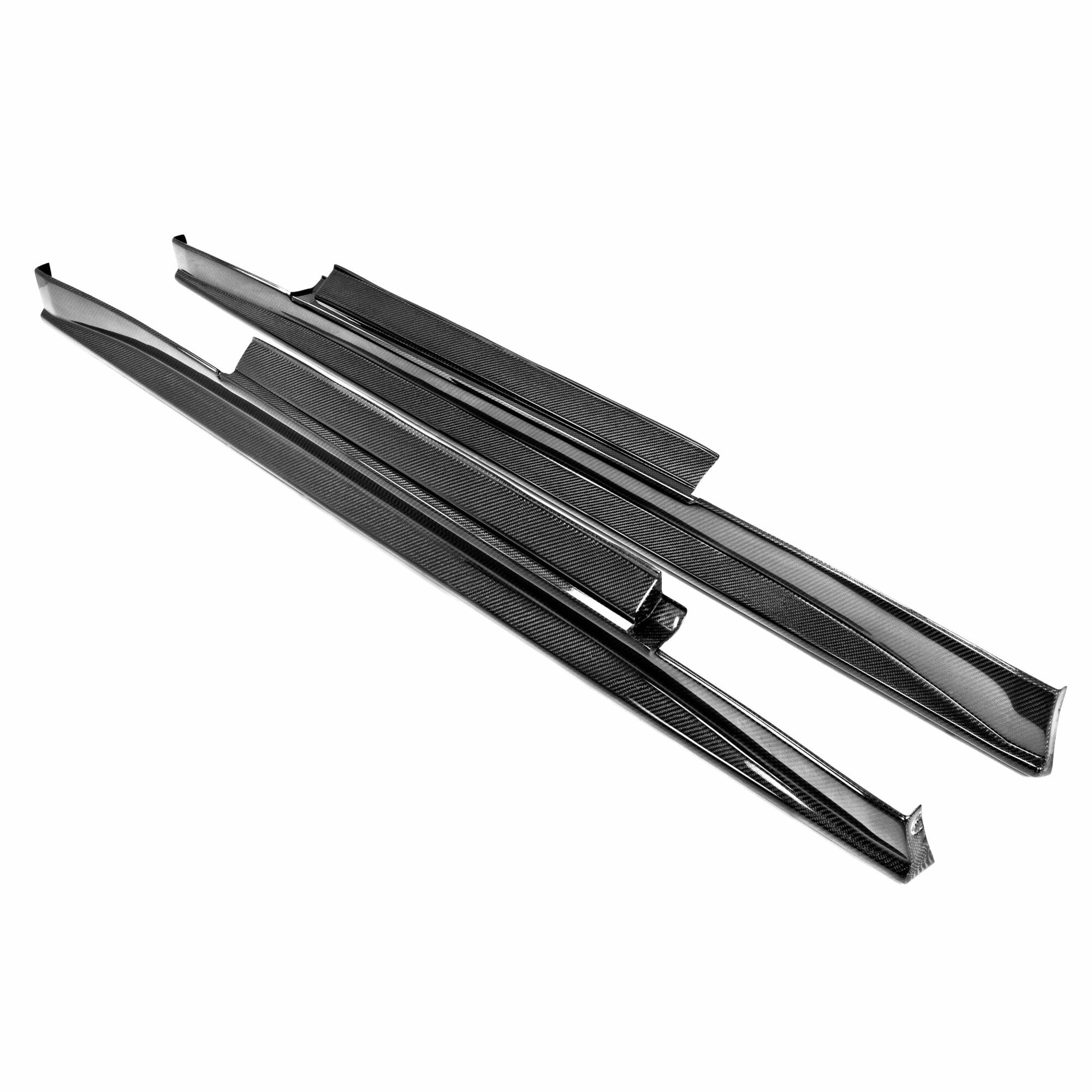 2009-2016 Nissan GTR VS Style Carbon Fiber Side Skirts by Seibon - SS1113NSGTR-VS