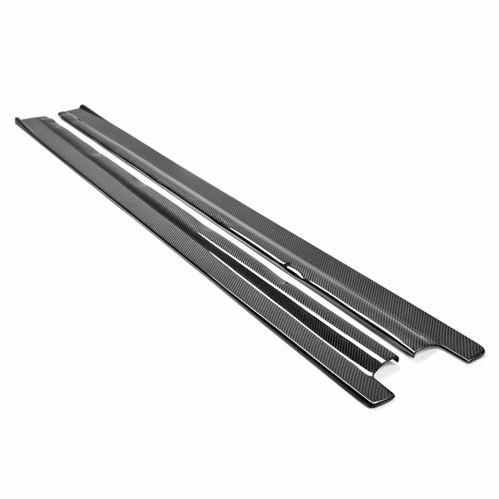 2015-2021 Volkswagen Golf MK7 MP Style Carbon Fiber Side Skirts by Seibon - SS12VWG7-MP