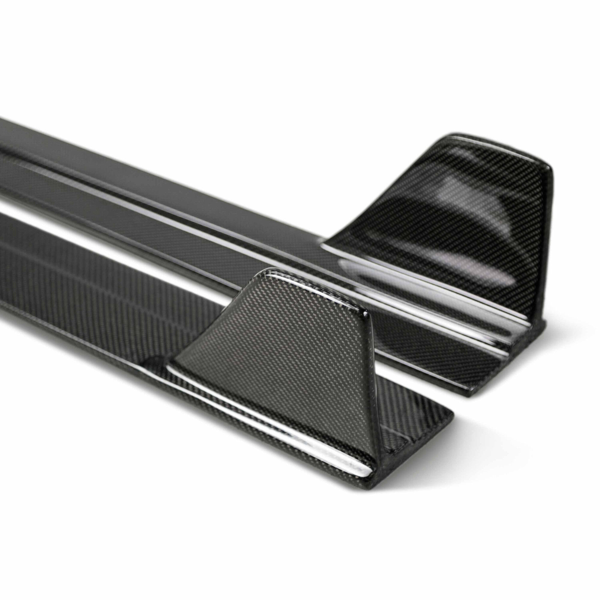 2016-2021 Honda Civic 4DR TR Style Carbon Fiber Side Skirts by Seibon
