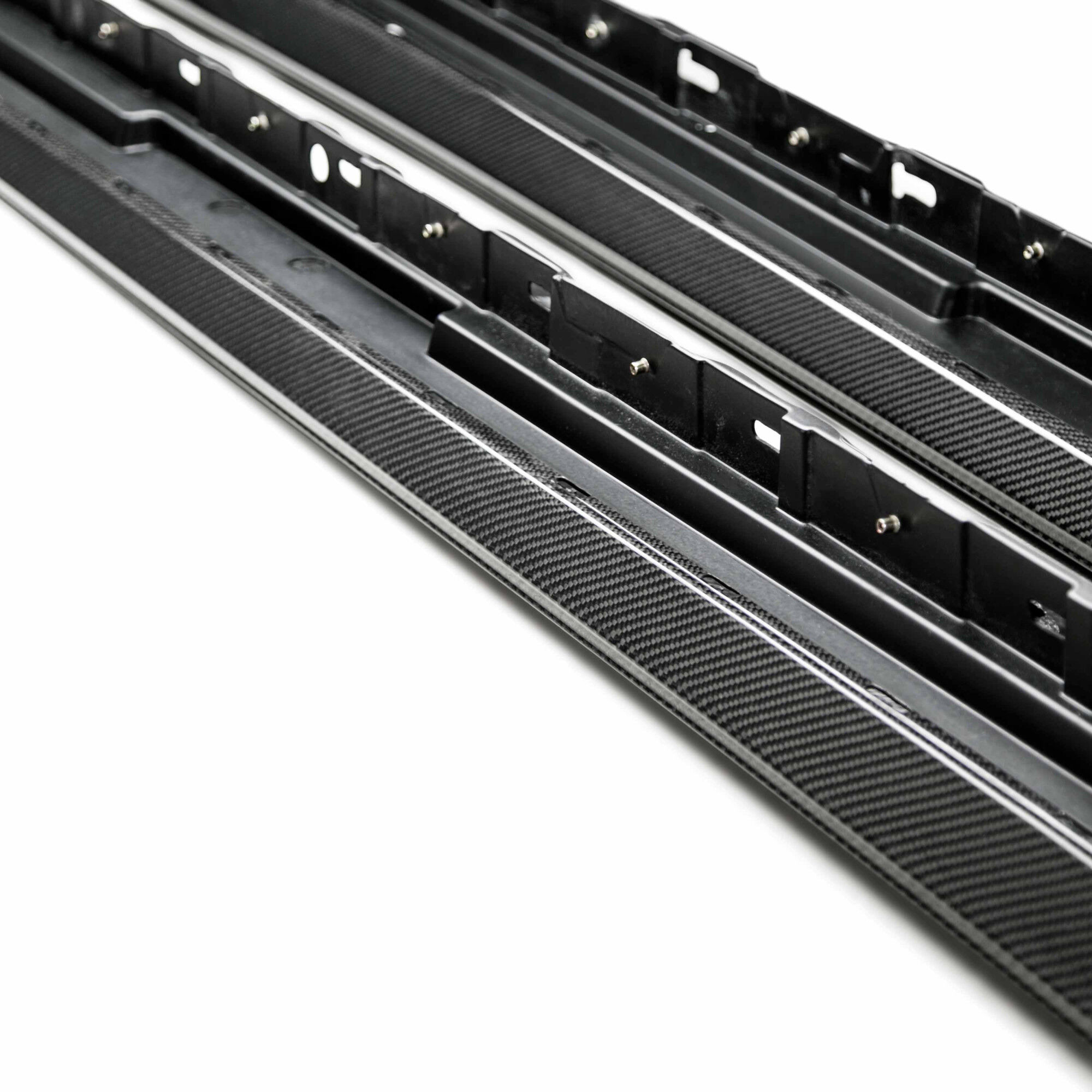2017-2020 Honda Civic OE Style Carbon Fiber Side Skirts by Seibon