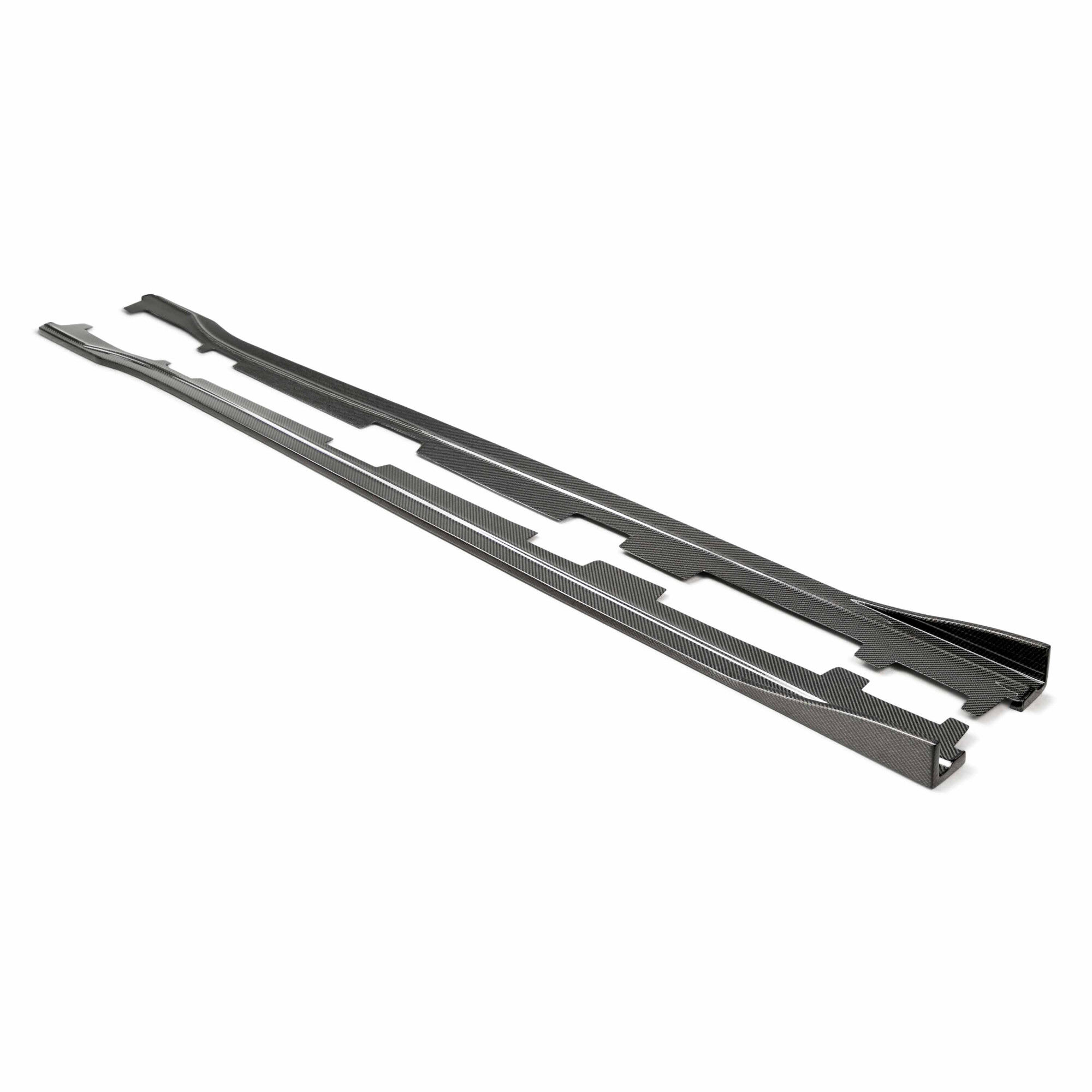 2018-2022 Honda Accord GC Style Carbon Fiber Side Skirts by Seibon - SS18HDACC-GC