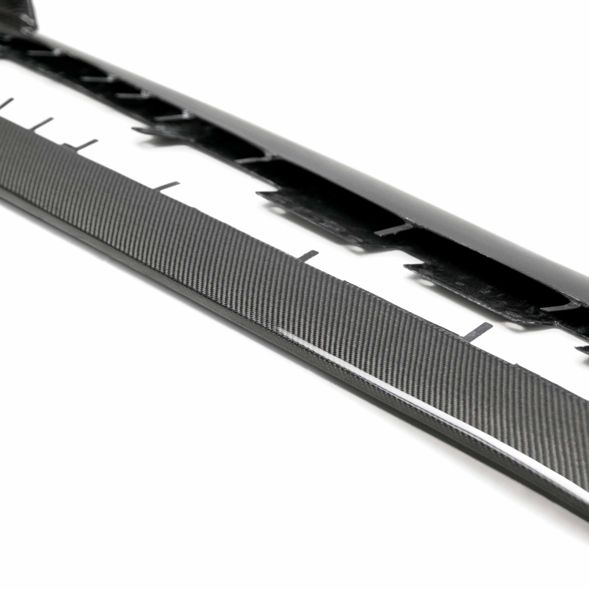2020-2024 Toyota GR Supra MB Style Carbon Fiber Side Skirts by Seibon