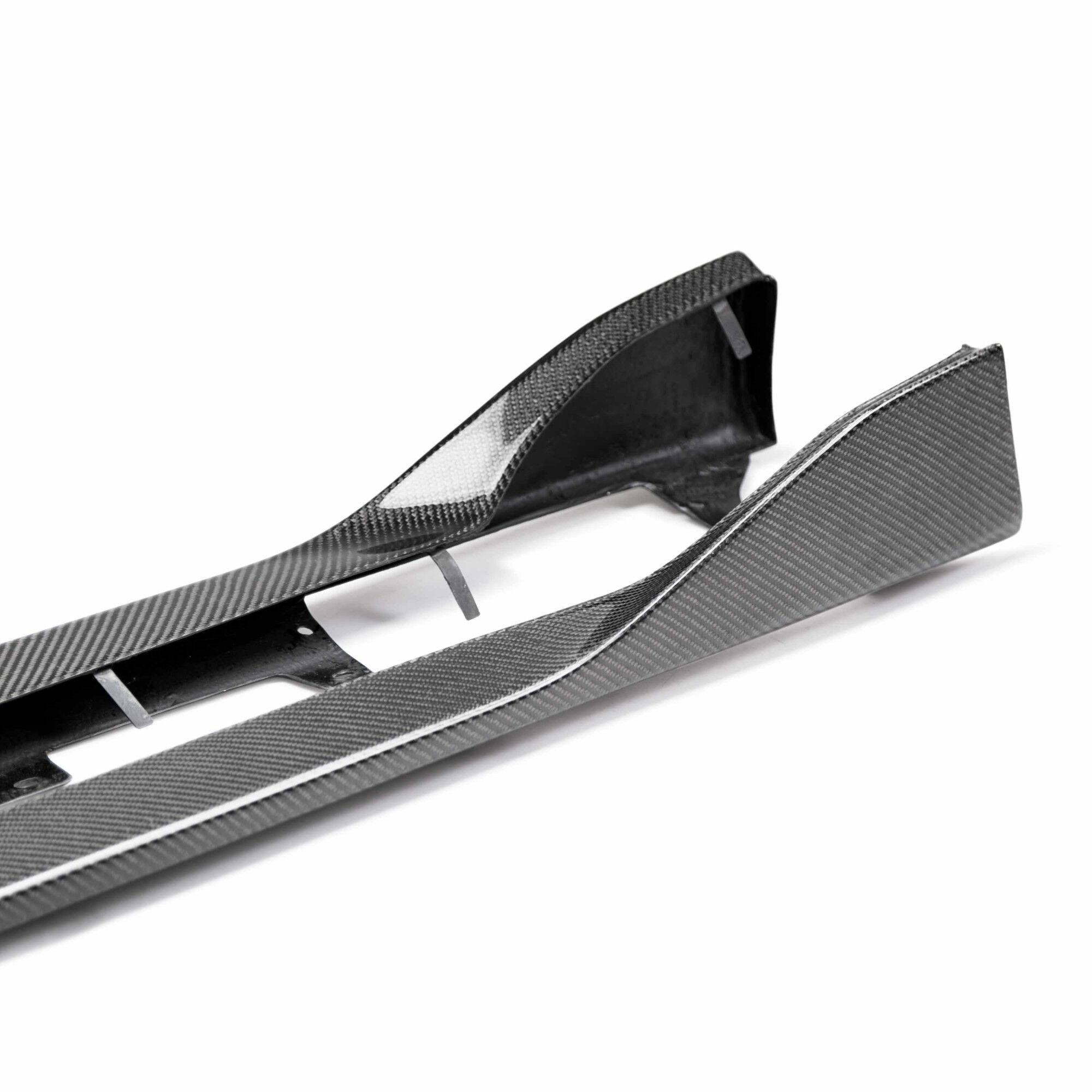 2020-2024 Toyota GR Supra OE Style Carbon Fiber Side Skirts by Seibon