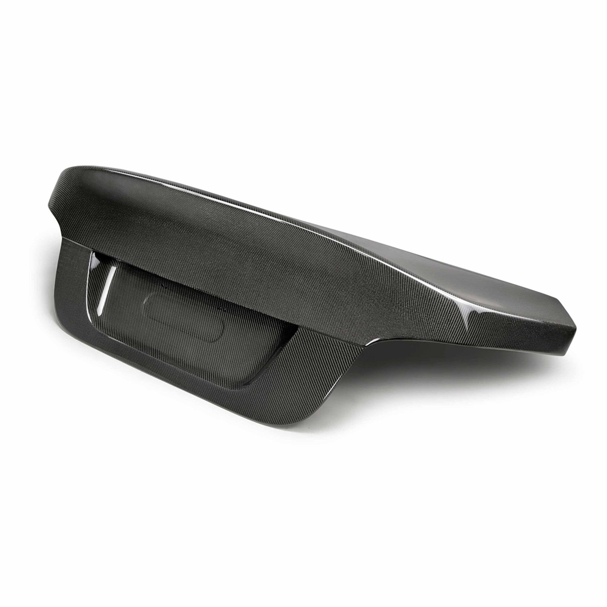 2004-2010 BMW 5-Series M5 CSL Style Carbon Fiber Trunk Lid by Seibon - TL0407BMWE60-C