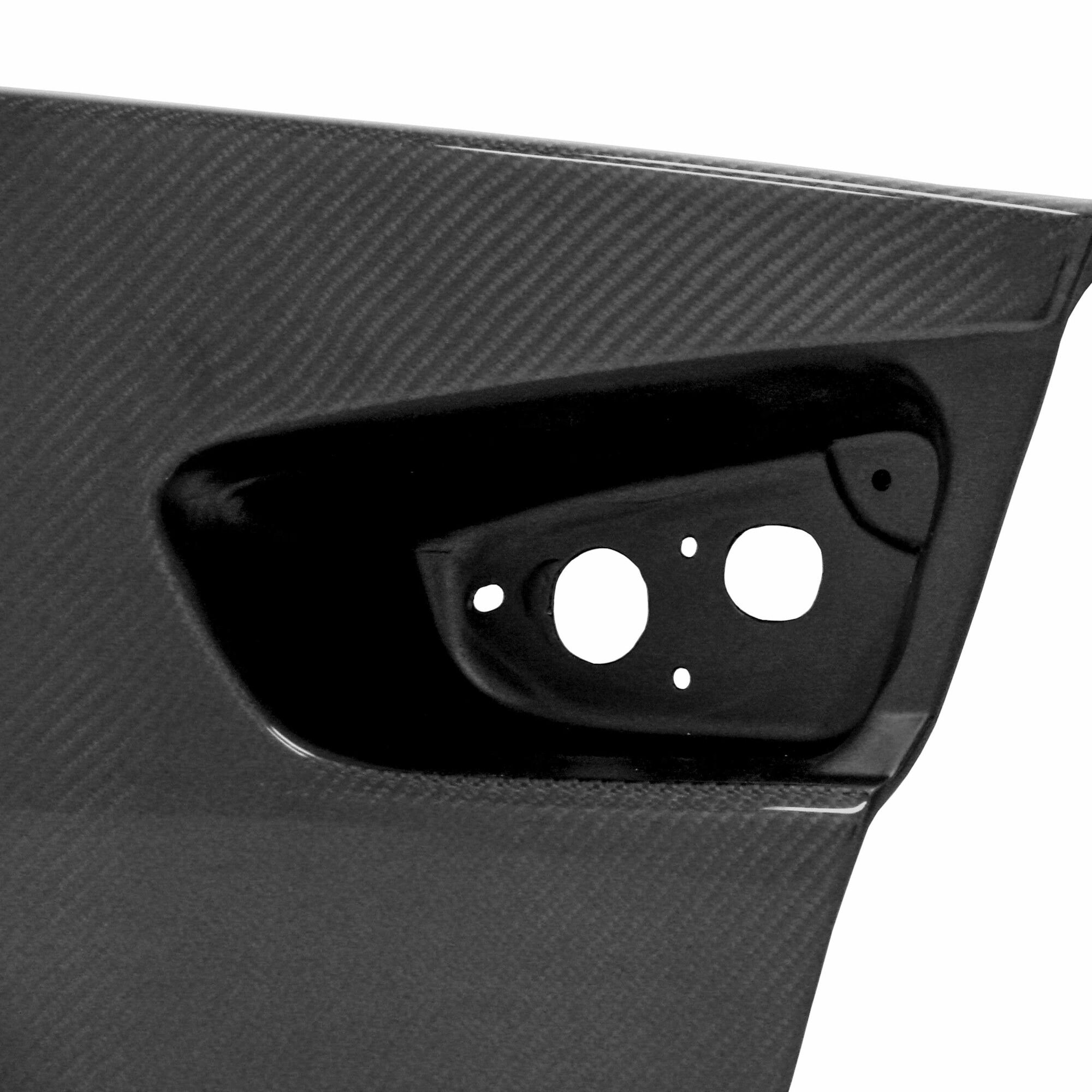 2008-2015 Mitsubishi Lancer EVO X OEM Style Carbon Fiber Trunk Lid by Seibon