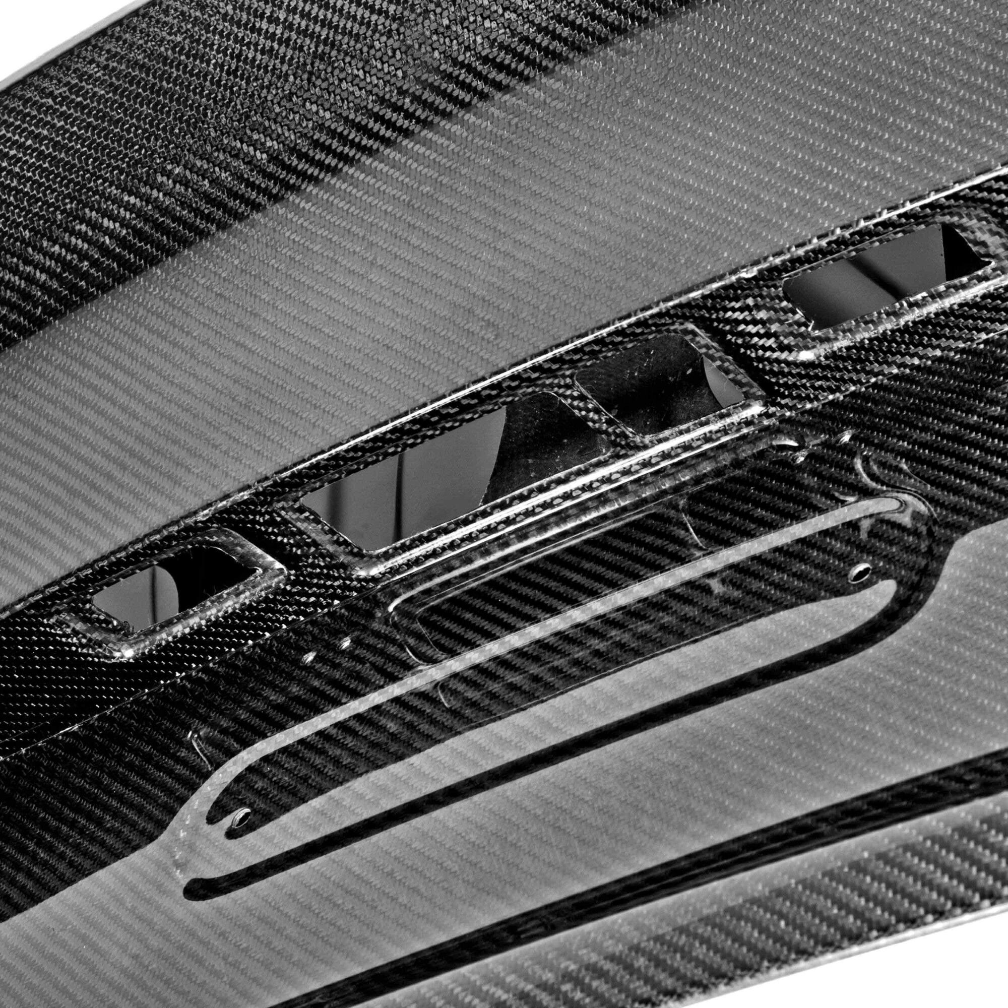 2012-2018 BMW 3-Series F30 CSL Style Carbon Fiber Trunk (Shaved) by Seibon