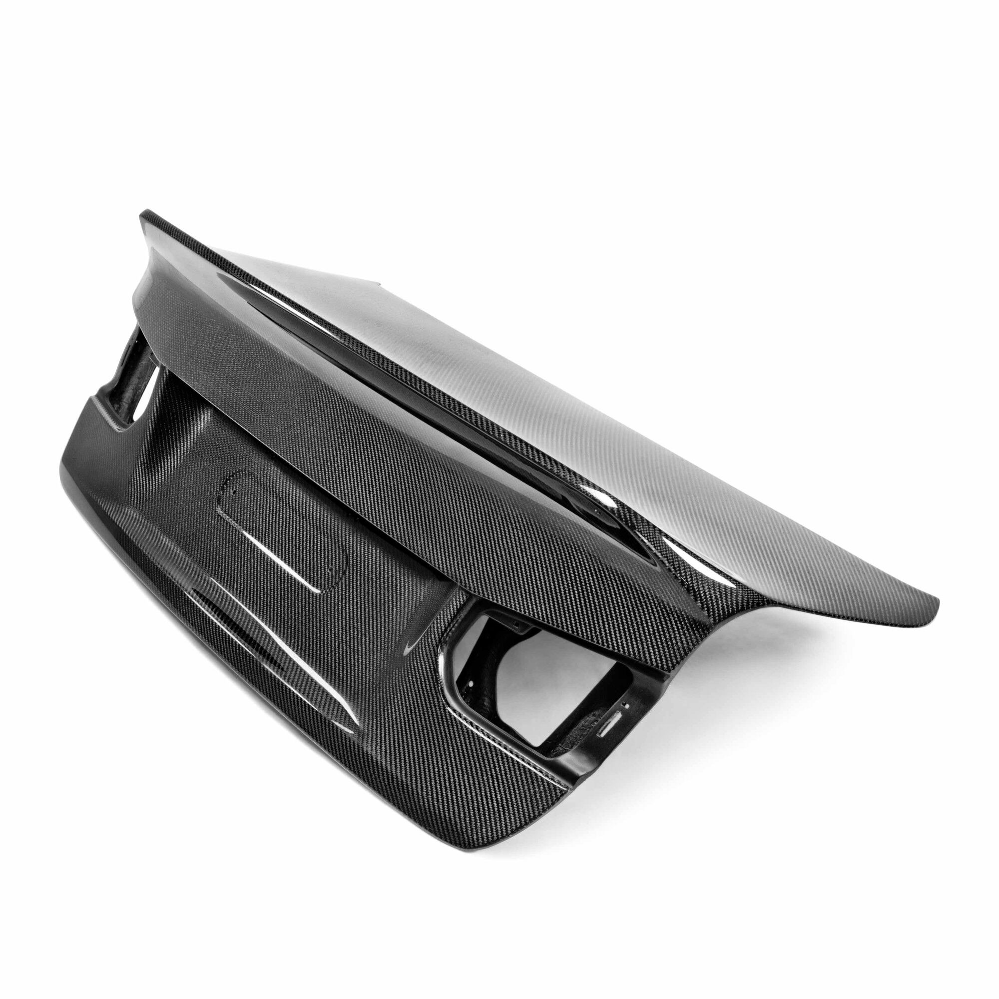 2012-2018 BMW 3-Series F30 CSL Style Carbon Fiber Trunk (Shaved) by Seibon - TL1213BMWF30-C-S