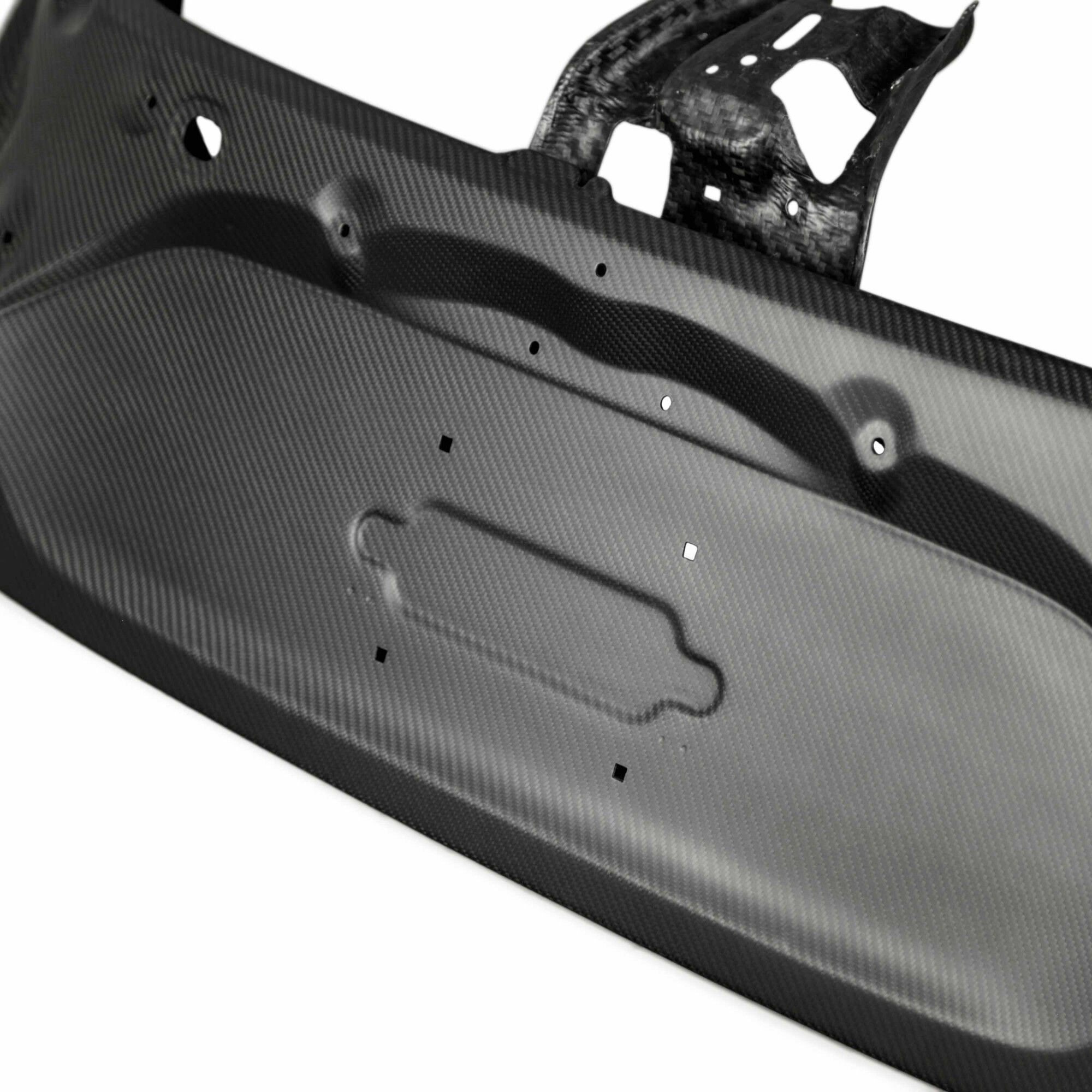 2017-2021 Honda Civic Hatchback OEM Style Dry Carbon Trunk Lid by Seibon