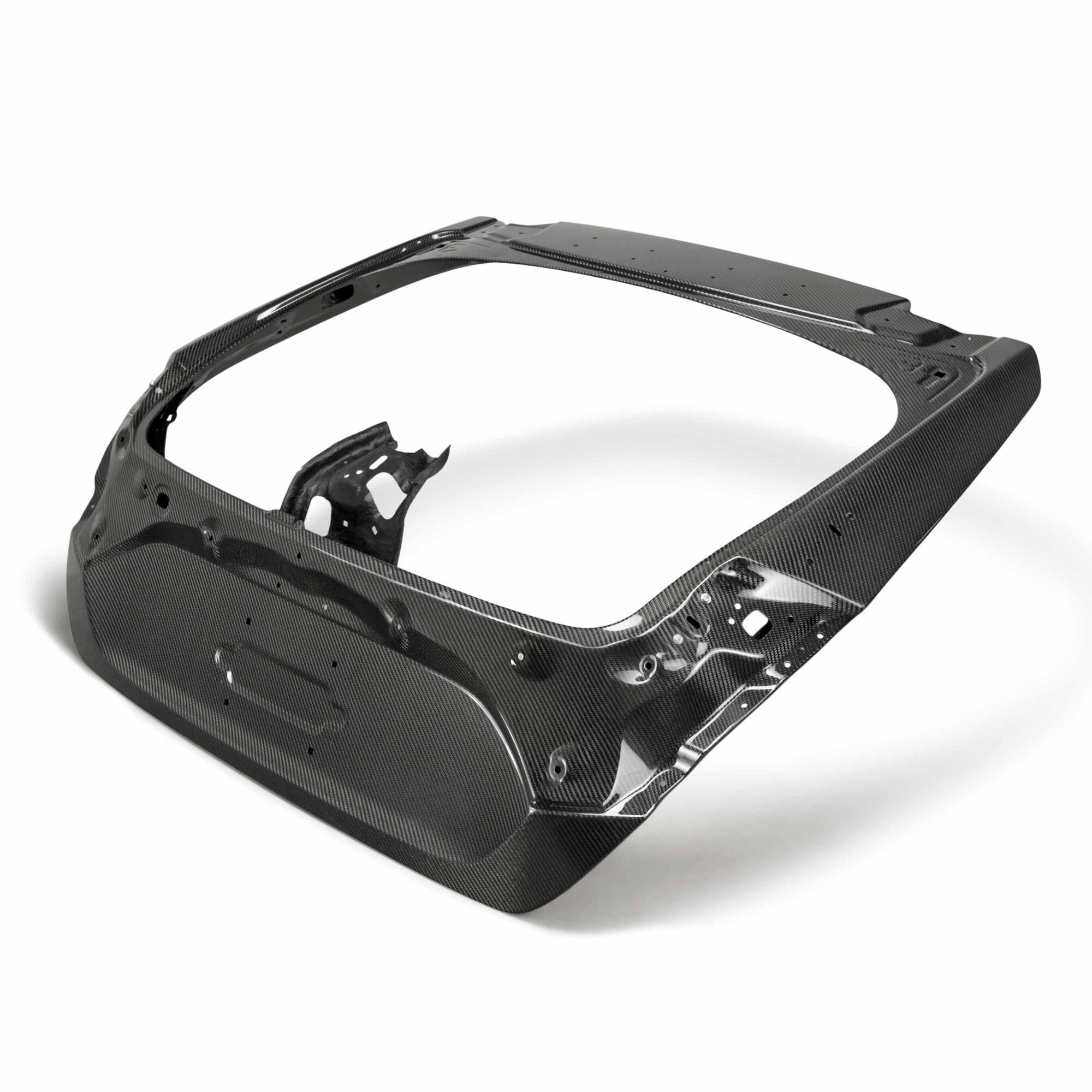 2017-2021 Honda Civic Hatchback Carbon Fiber Trunk Lid by Seibon - TL17HDCVRHB